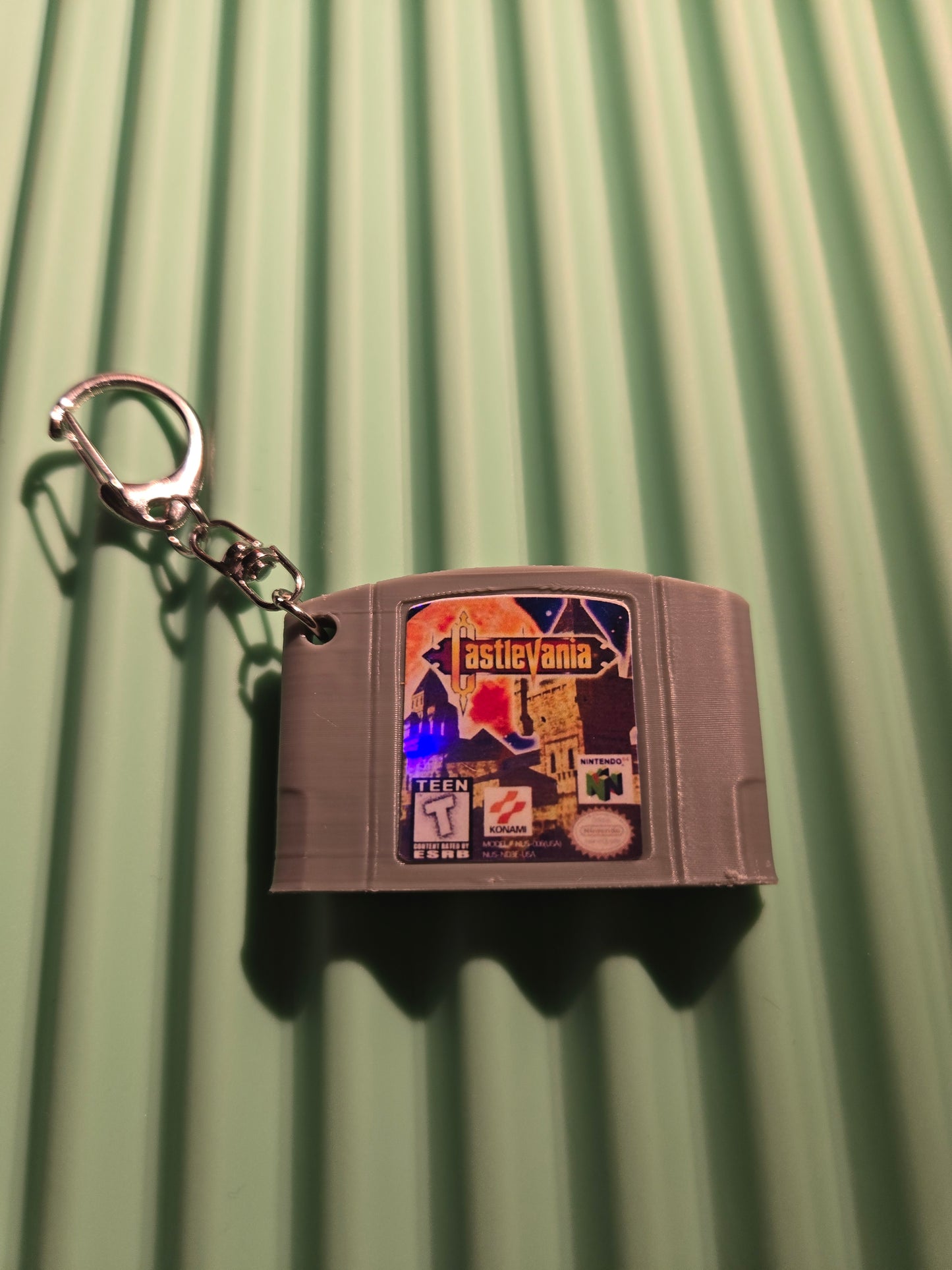 N64 Game Keychain