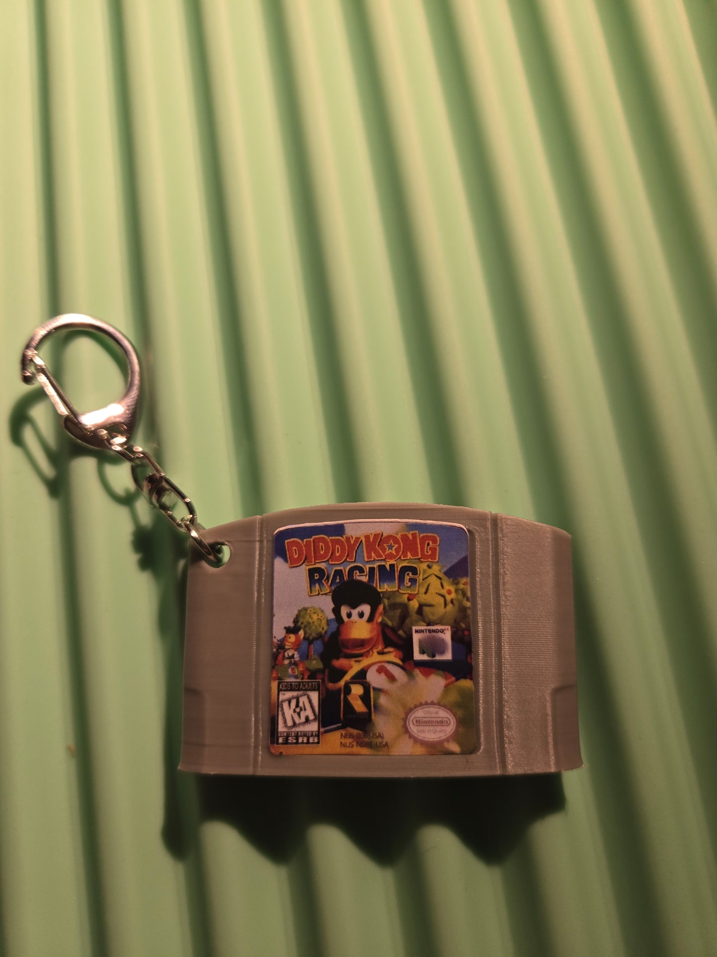 N64 Game Keychain