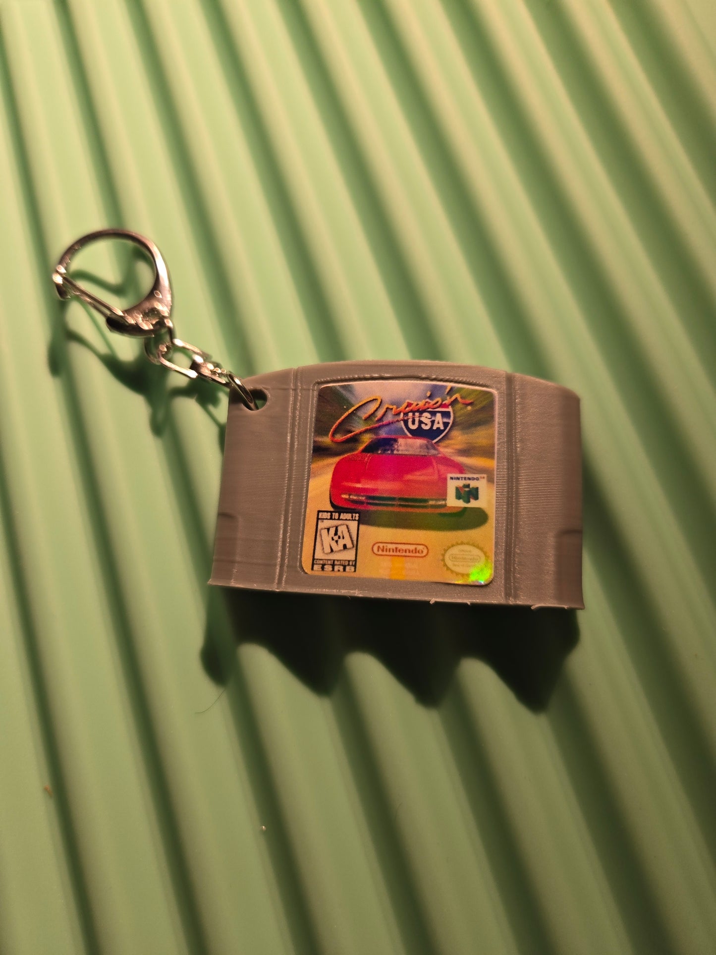 N64 Game Keychain