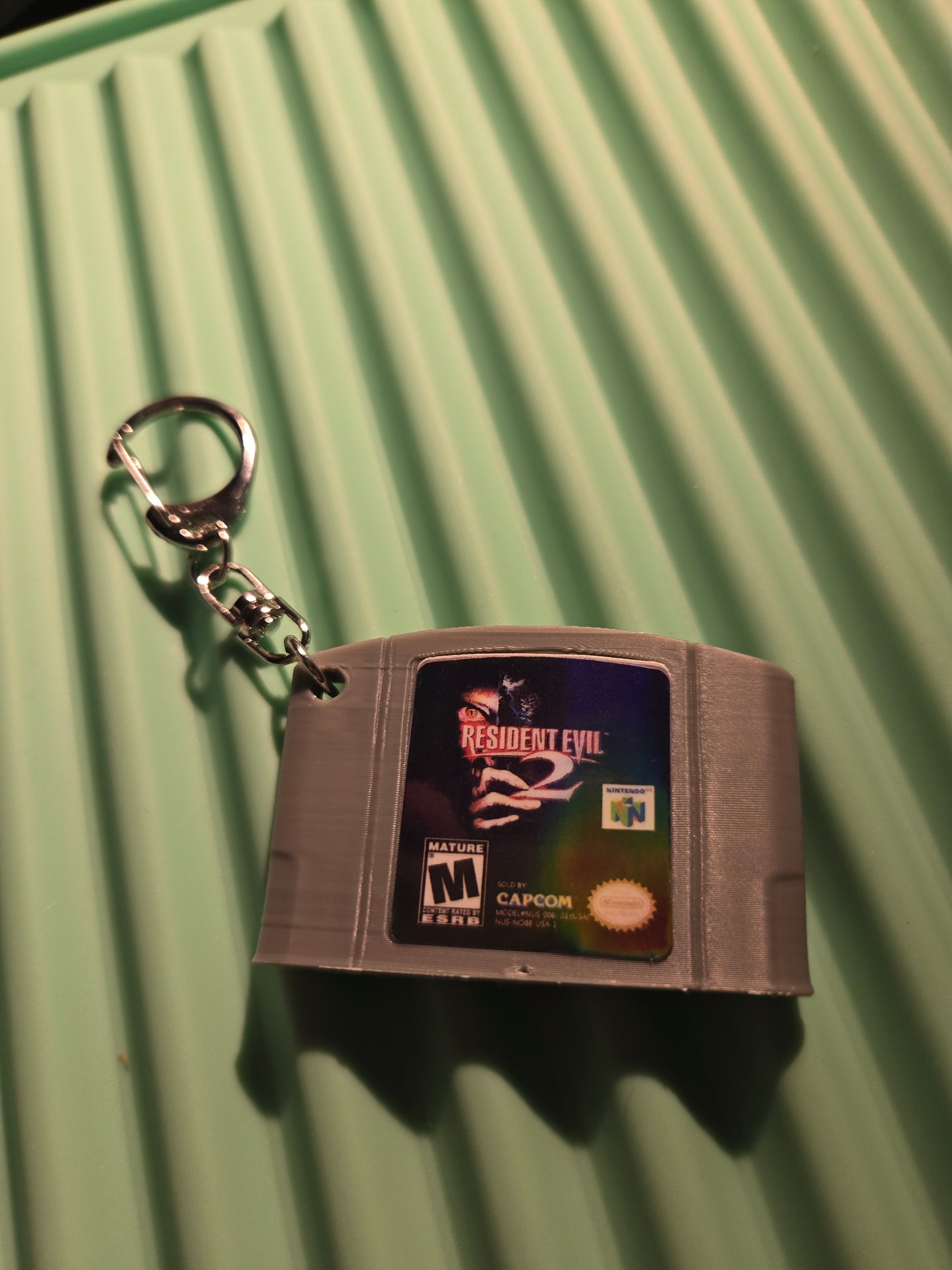 N64 Game Keychain