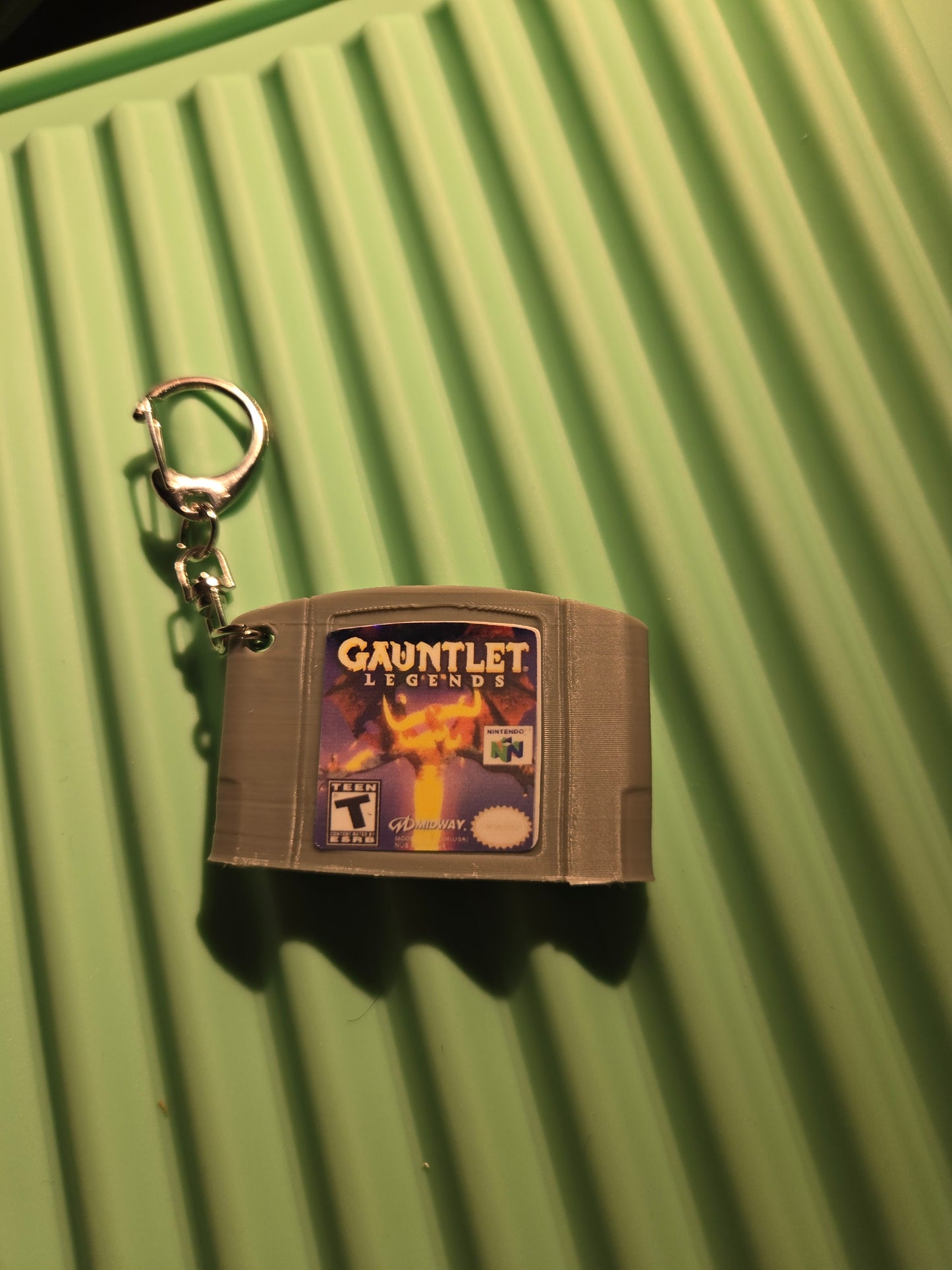 N64 Game Keychain