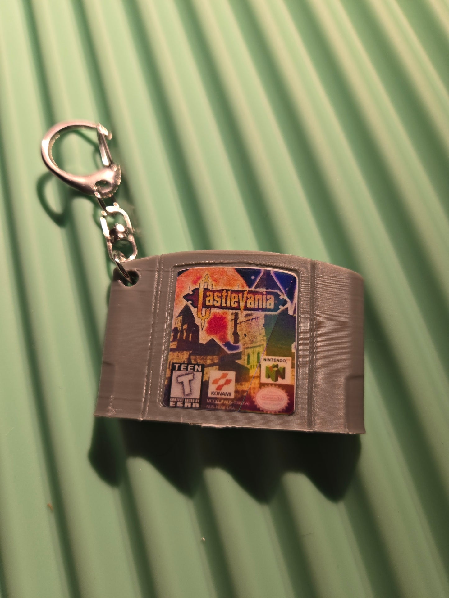 N64 Game Keychain