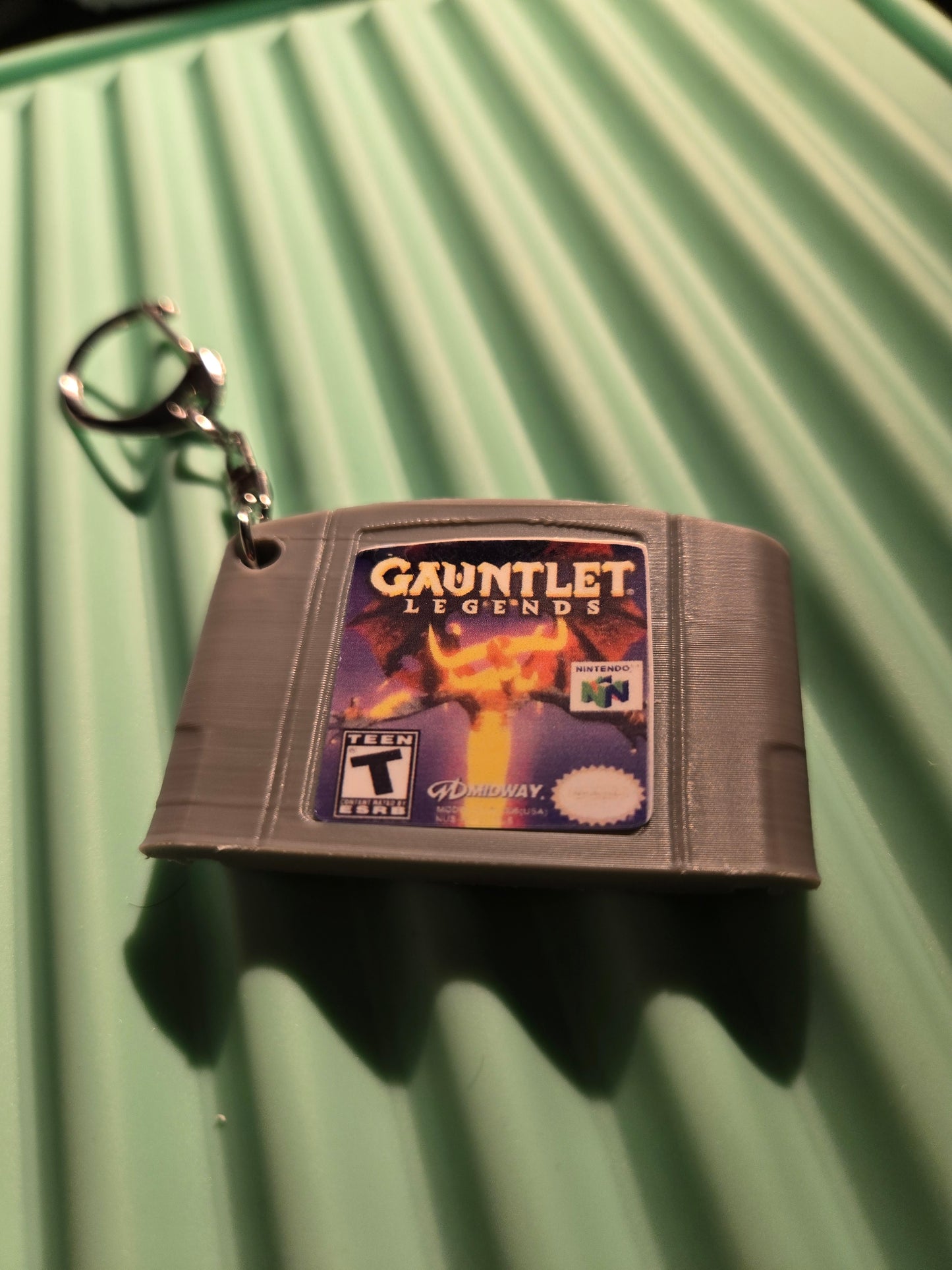 N64 Game Keychain