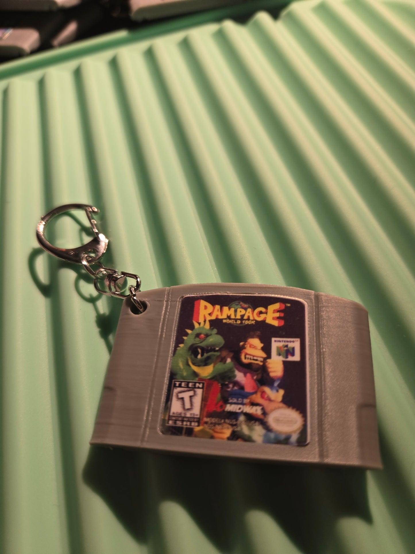 N64 Game Keychain