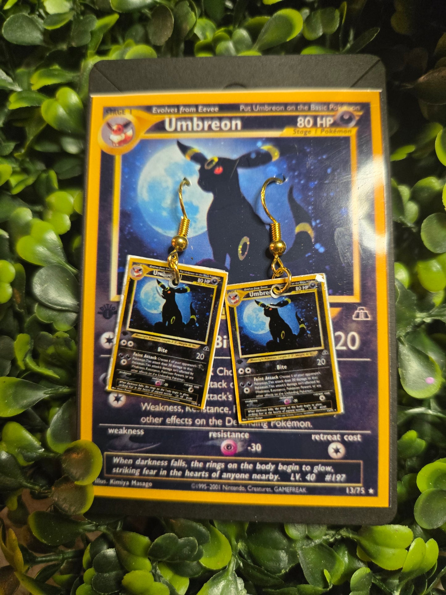 Pokémon Card Earrings