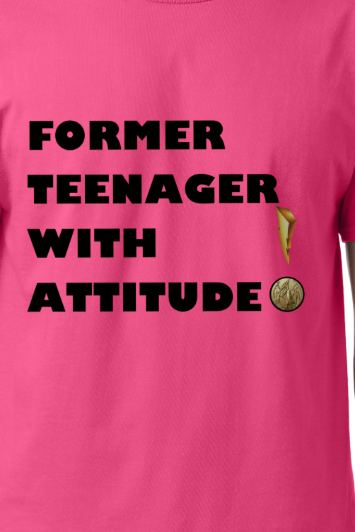 Former Teenager With Attitude! (Pink Ranger) designed by Lady J