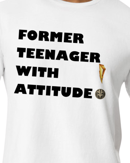 Former Teenager With Attitude! (White Ranger) designed by Lady J