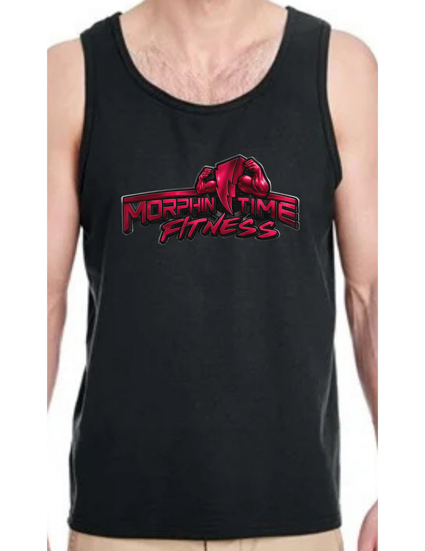 Red Morphin Time Fitness Shirt