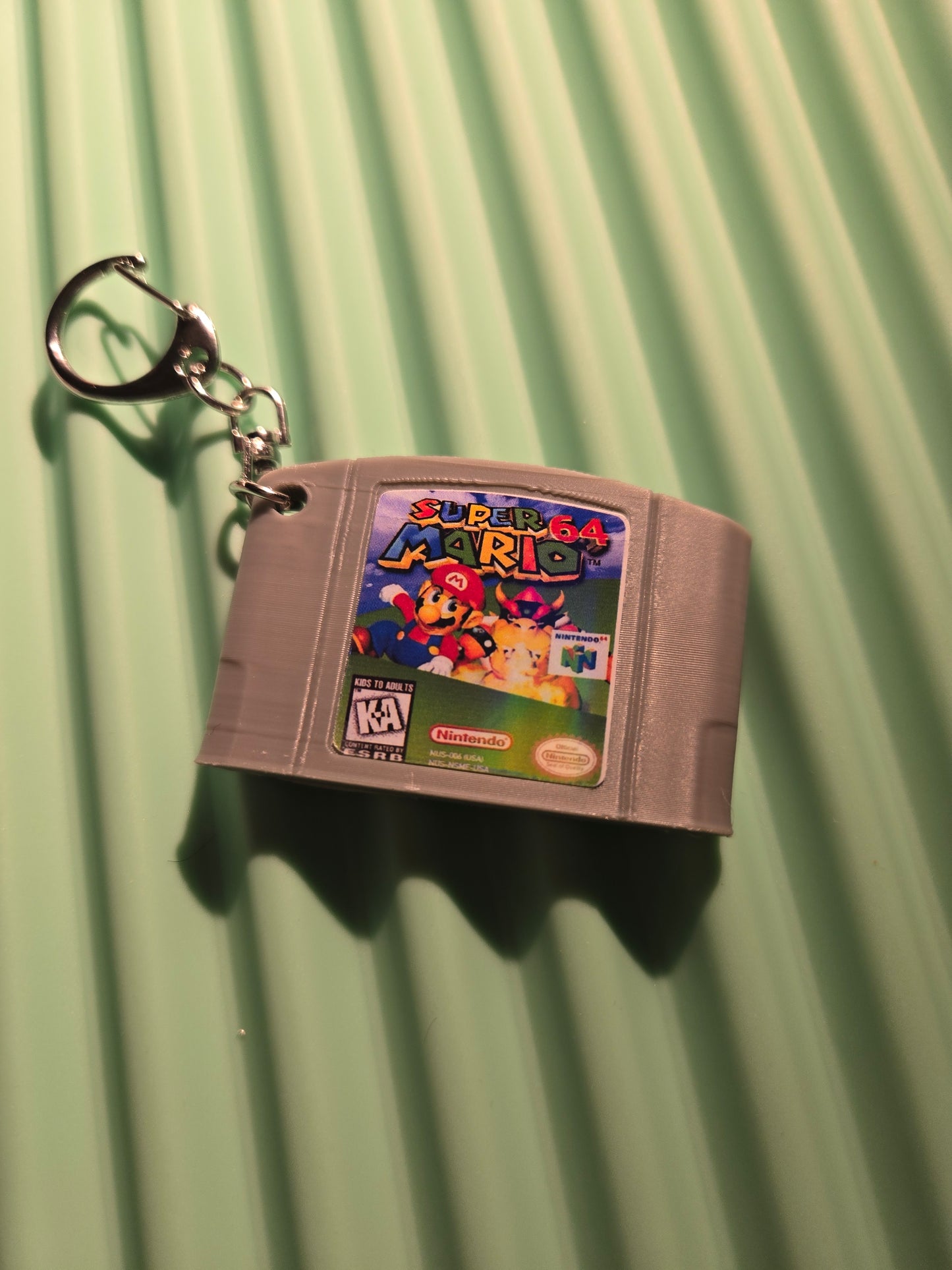 N64 Game Keychain
