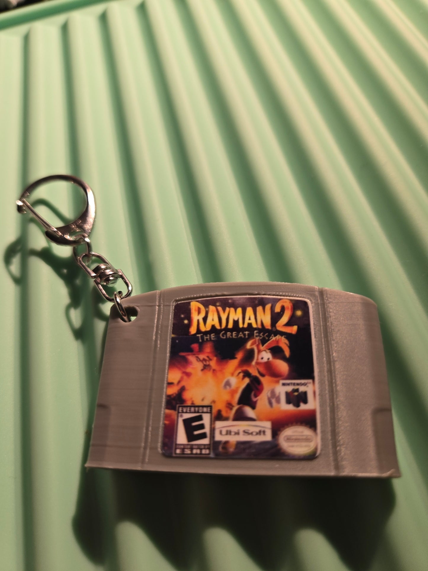 N64 Game Keychain
