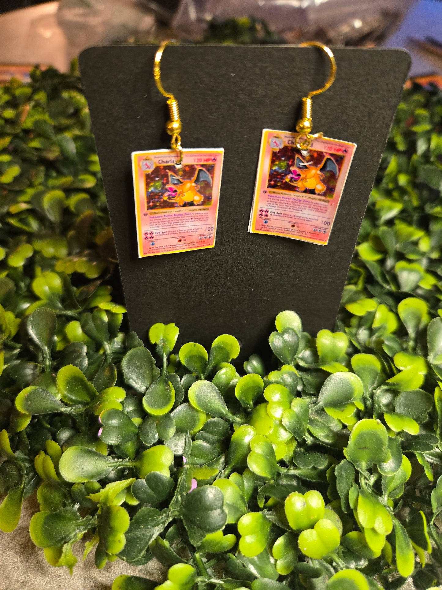 Pokémon Card Earrings