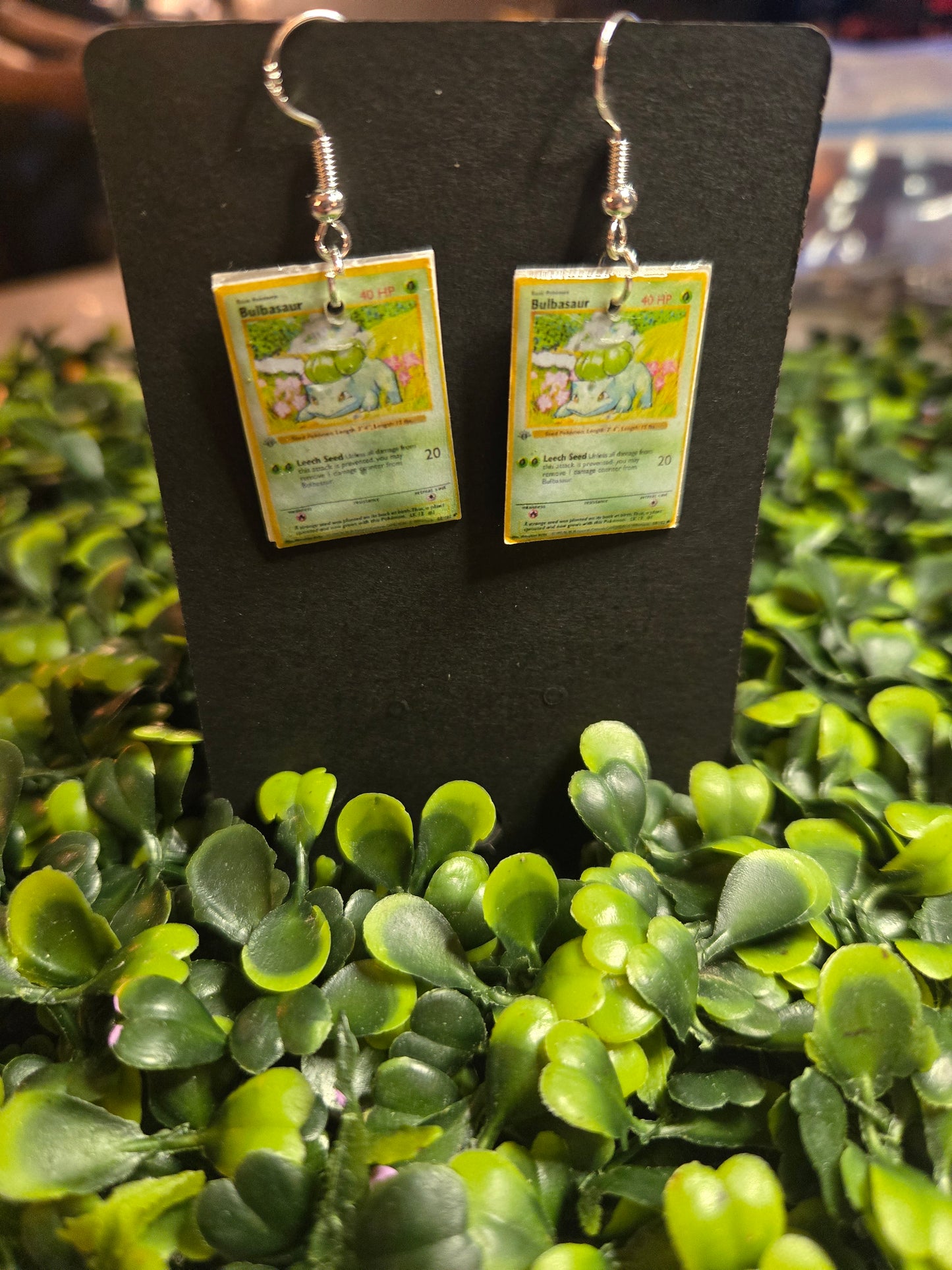 Pokémon Card Earrings