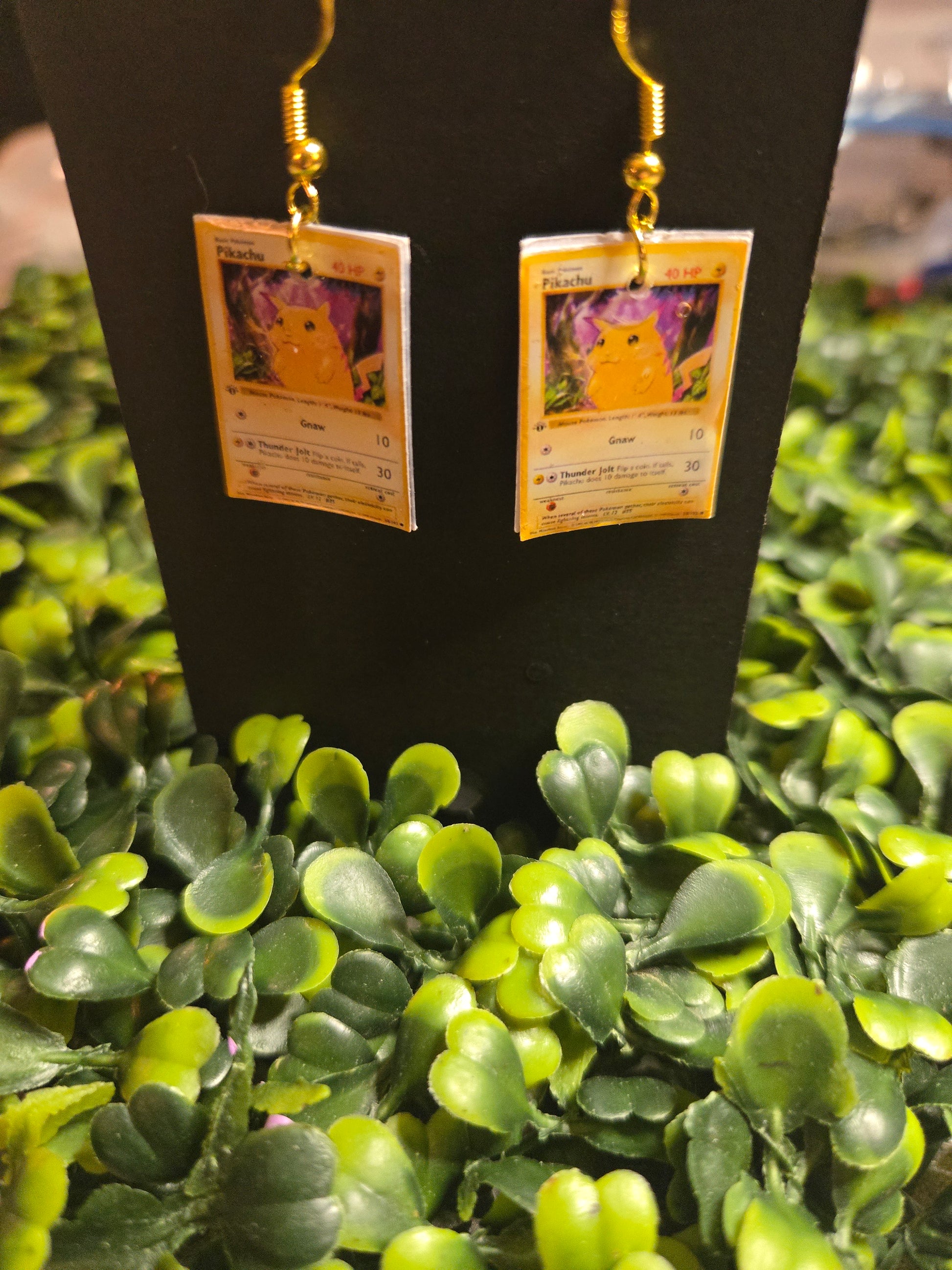 pokemon card earrings Pokémon Card Earrings – Jennnayyy's