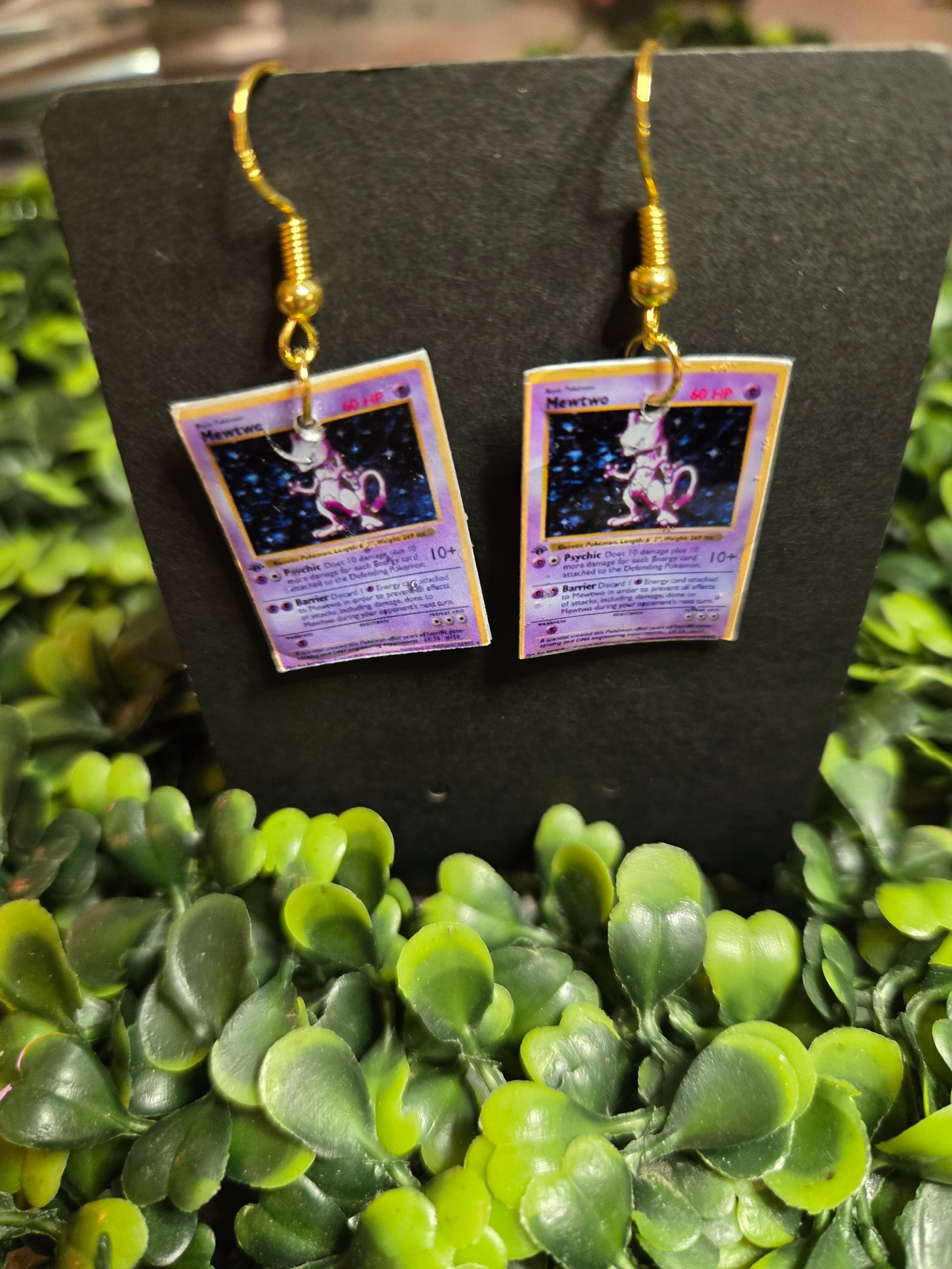pokemon card earrings Pokémon Card Earrings – Jennnayyy's