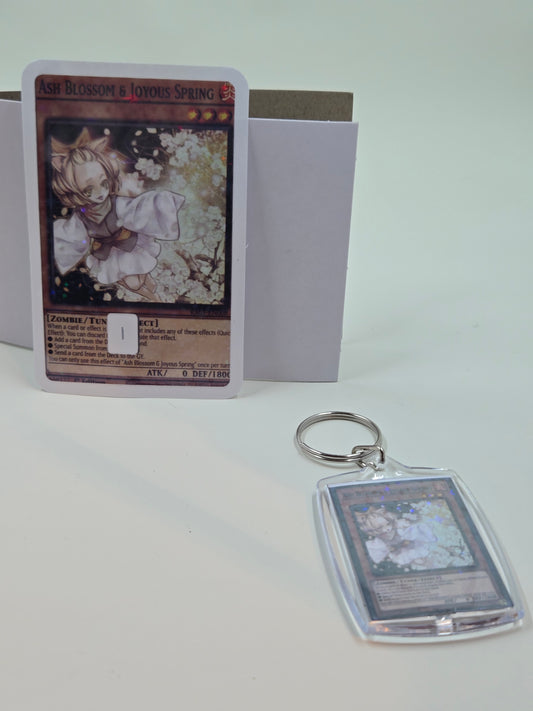 Yu-Gi-Oh Card Credit Card Skin and Keychain