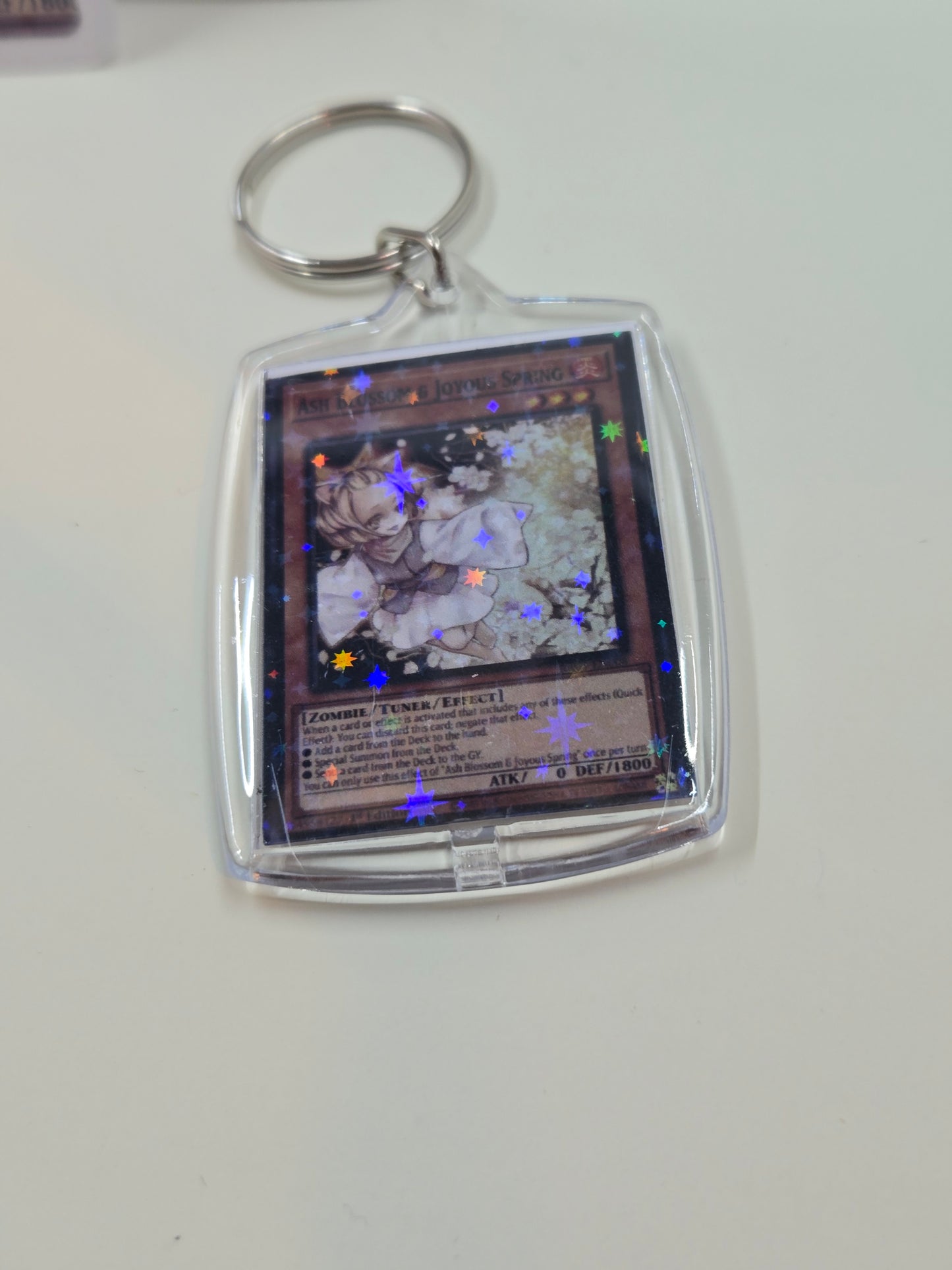 Yu-Gi-Oh Card Keychain