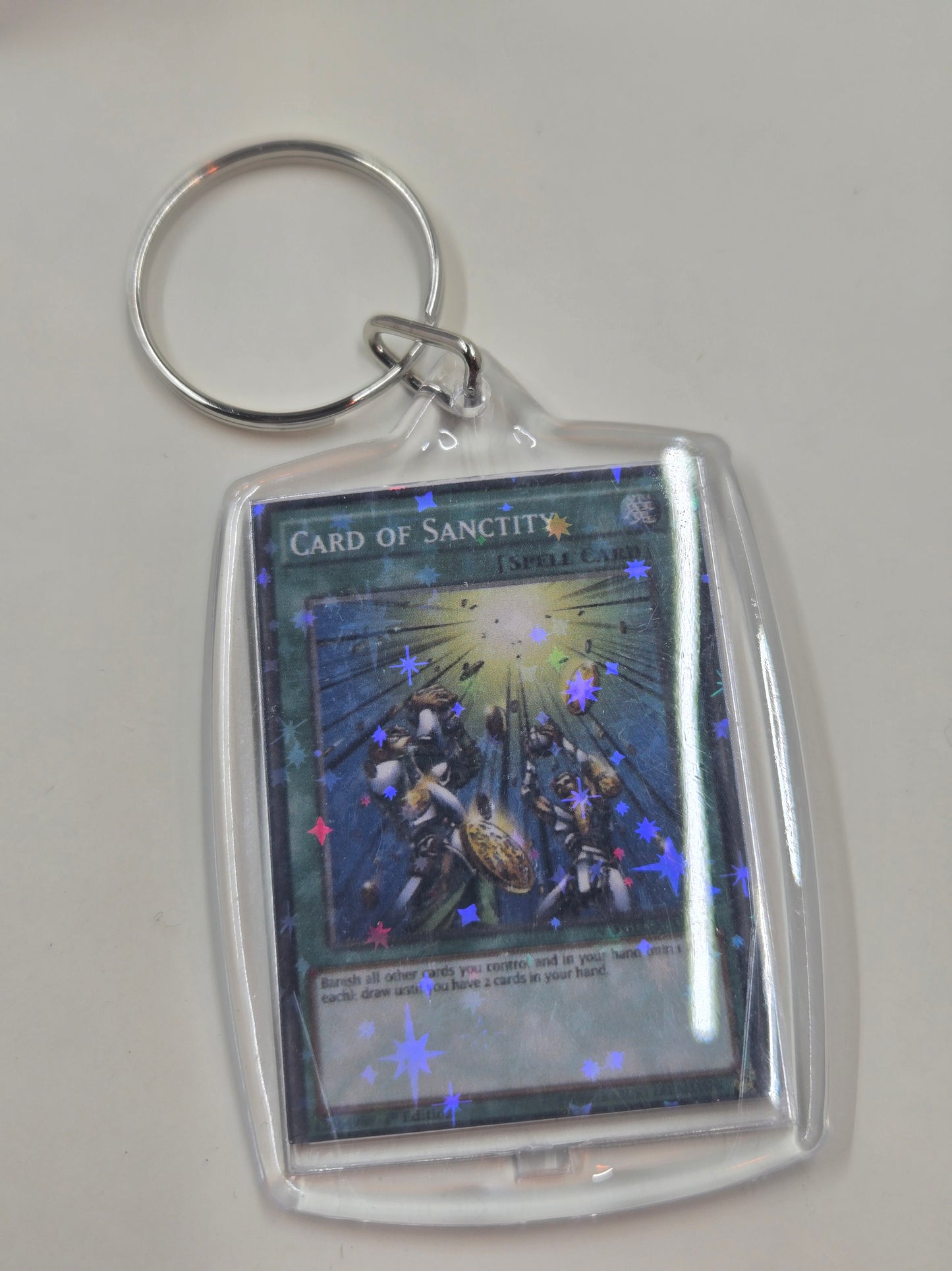Yu-Gi-Oh Card Keychain