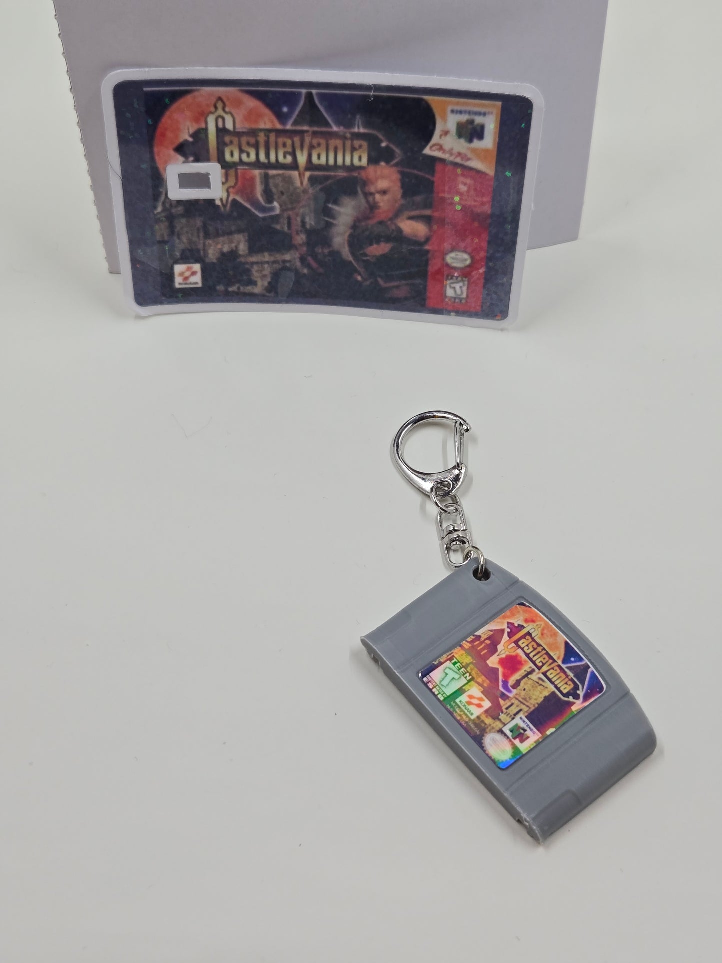 N64 Game Credit Card Skin and Keychain