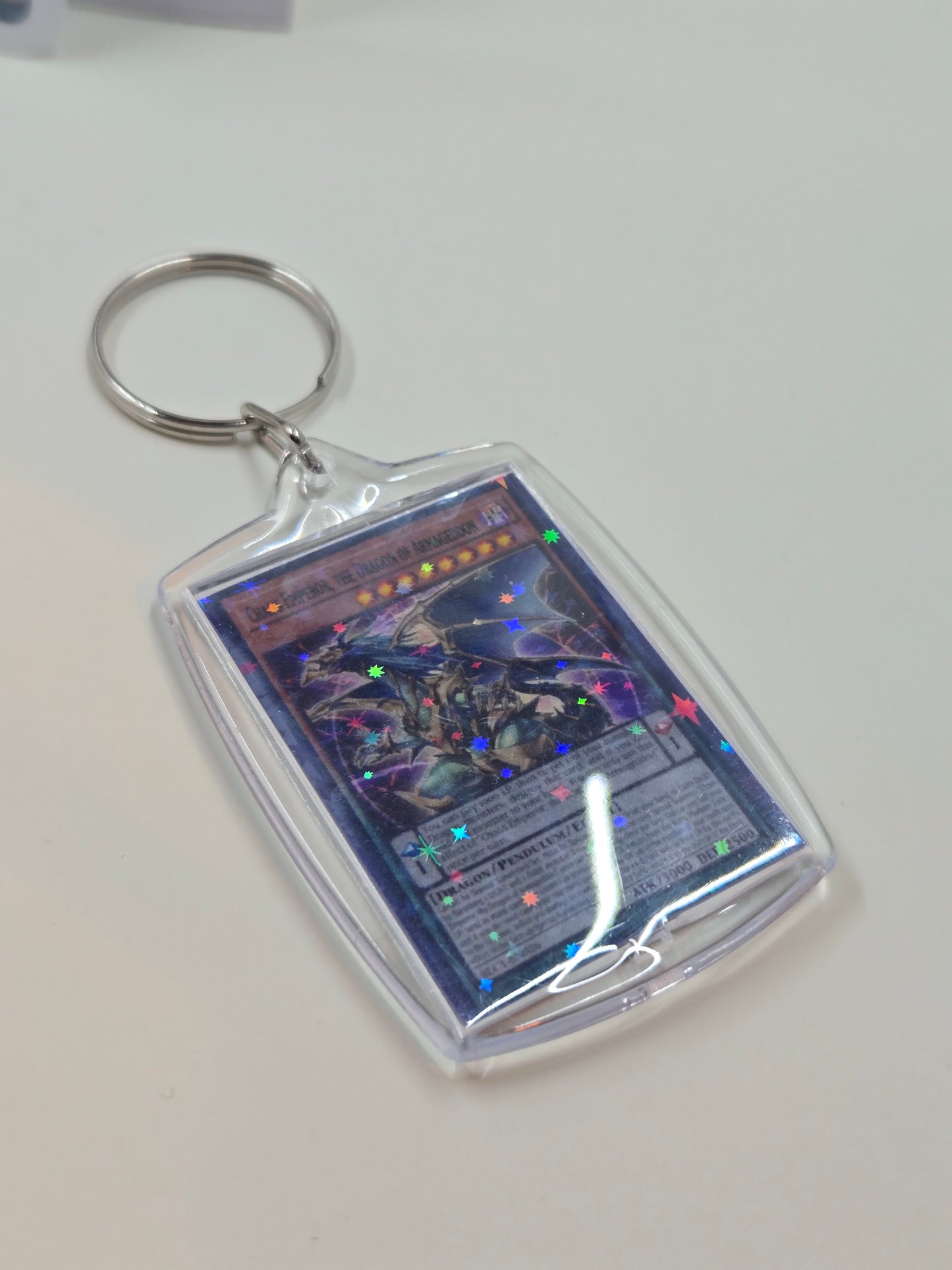 Yu-Gi-Oh Card Keychain