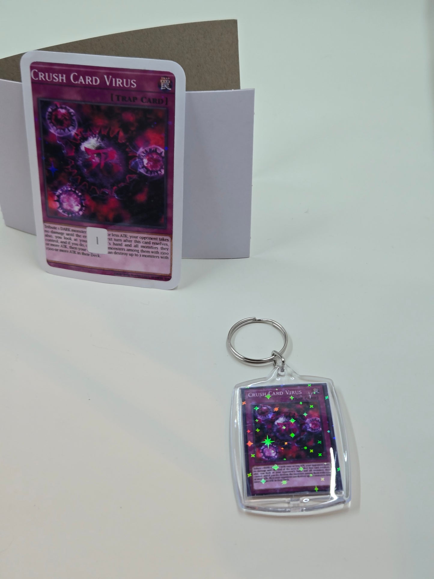 Yu-Gi-Oh Card Credit Card Skin and Keychain