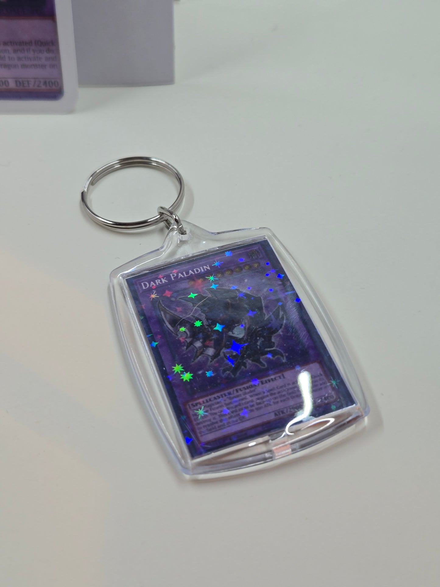 Yu-Gi-Oh Card Keychain