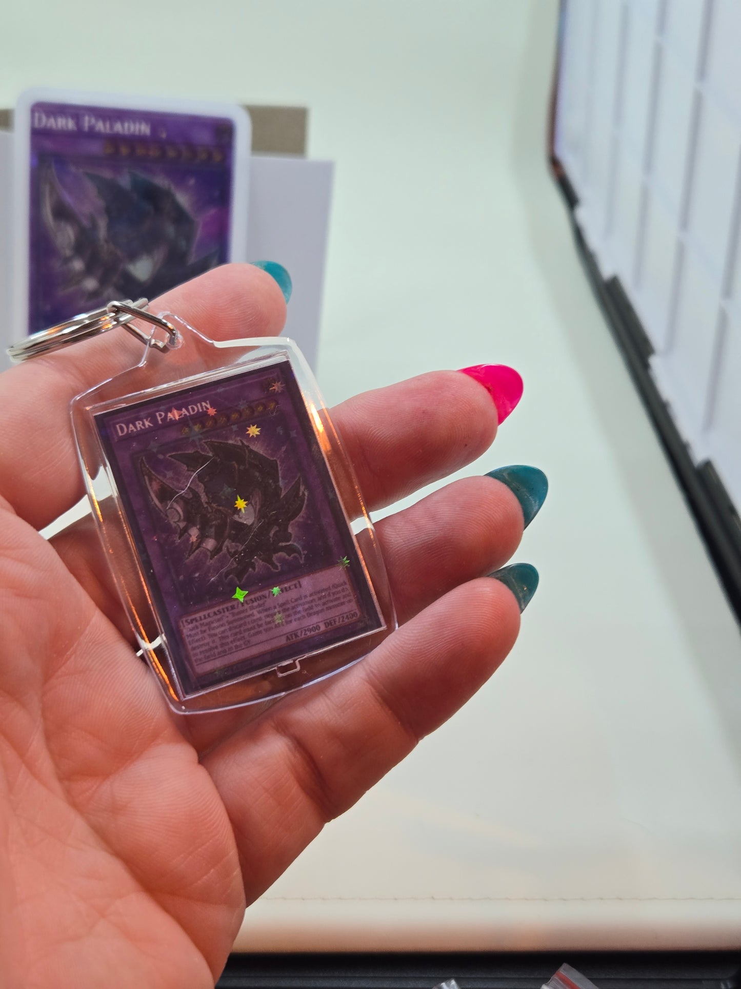 Yu-Gi-Oh Card Keychain