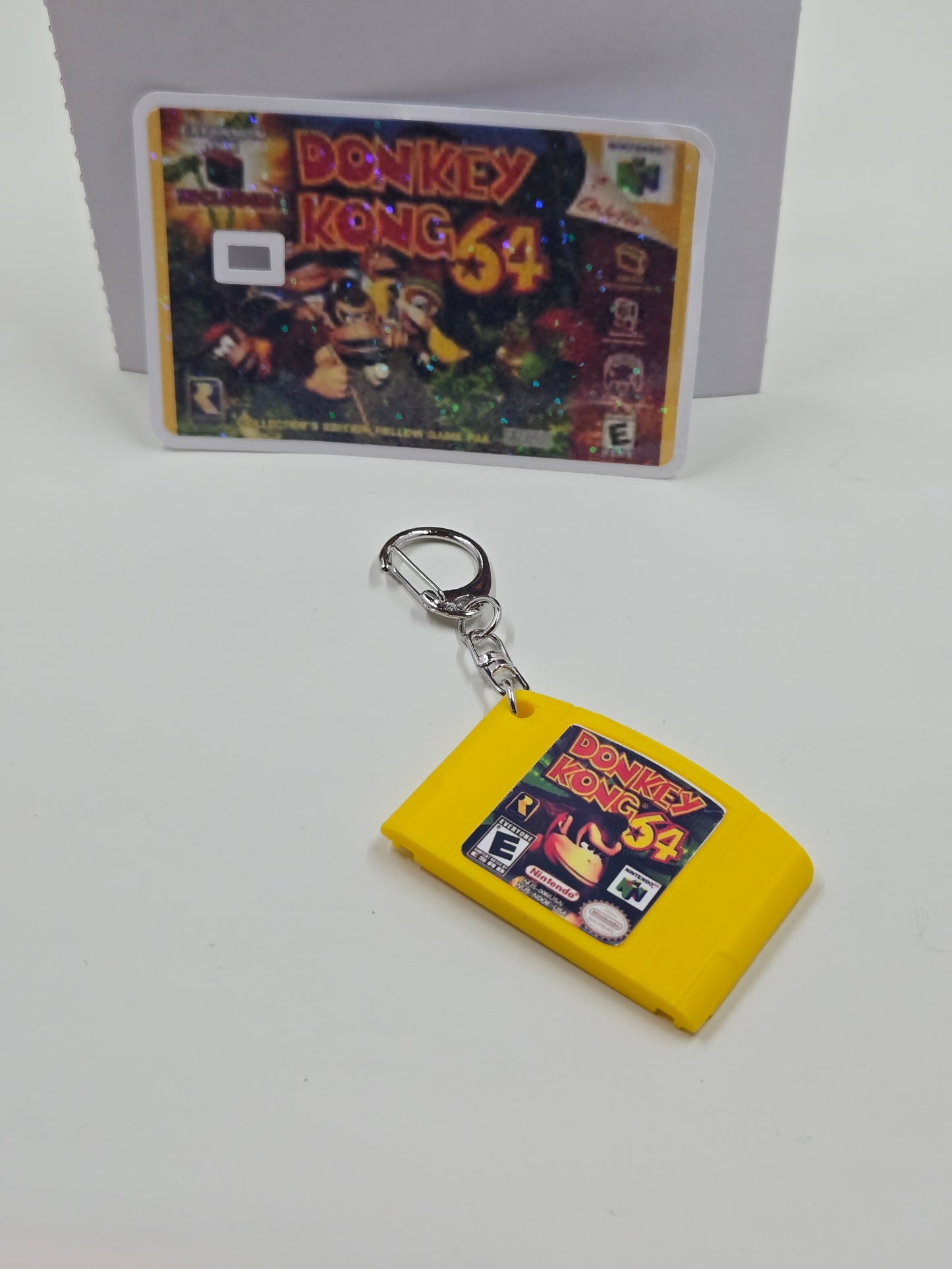 N64 Game Credit Card Skin and Keychain