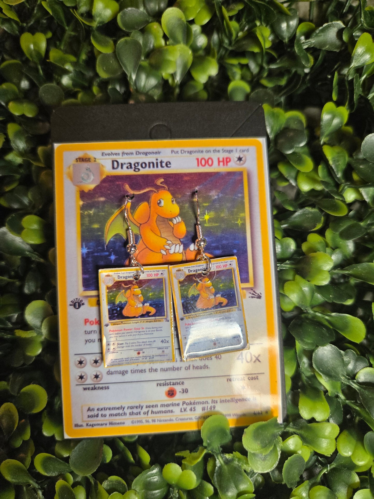 Pokémon Card Earrings