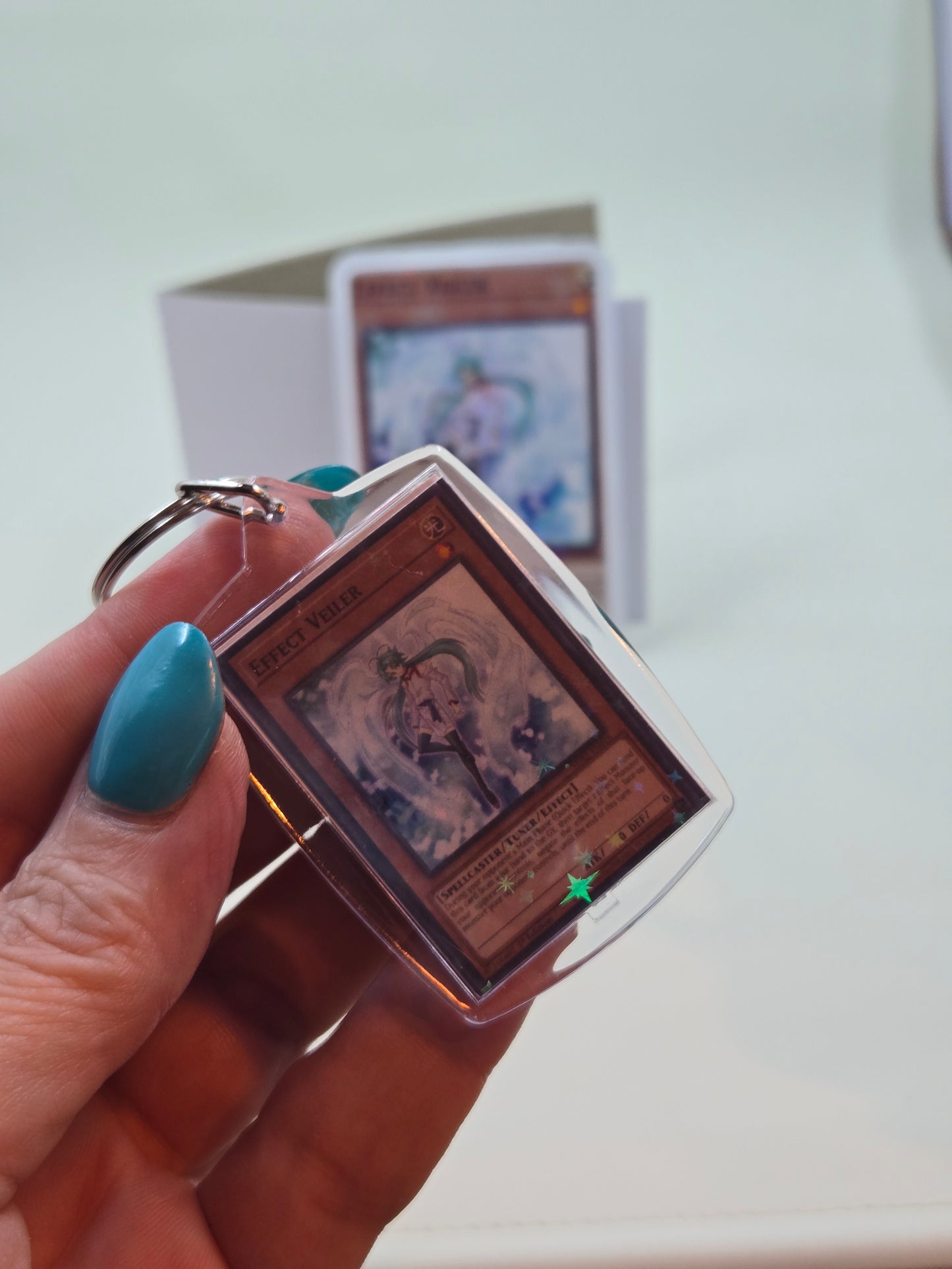 Yu-Gi-Oh Card Keychain