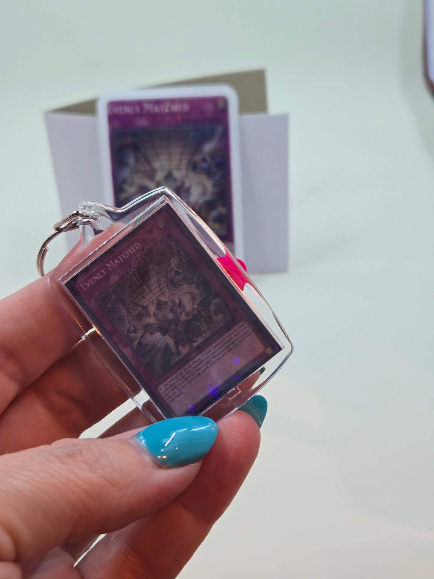 Yu-Gi-Oh Card Keychain