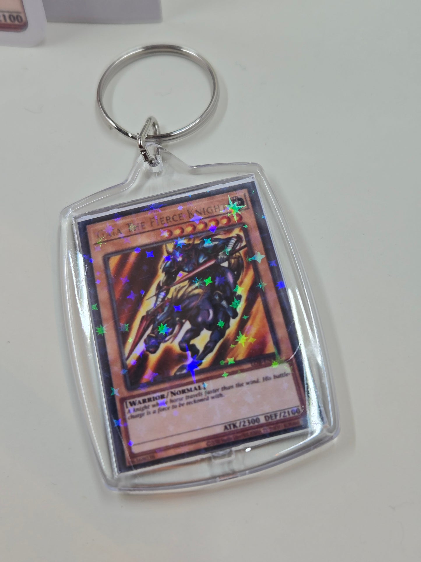 Yu-Gi-Oh Card Keychain