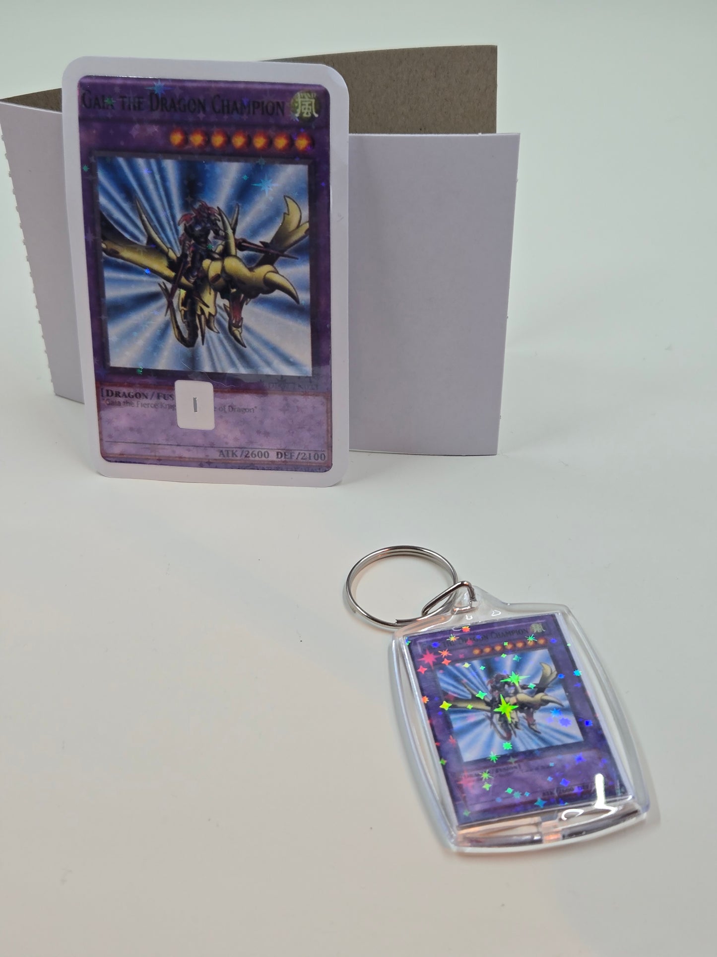 Yu-Gi-Oh Card Credit Card Skin and Keychain