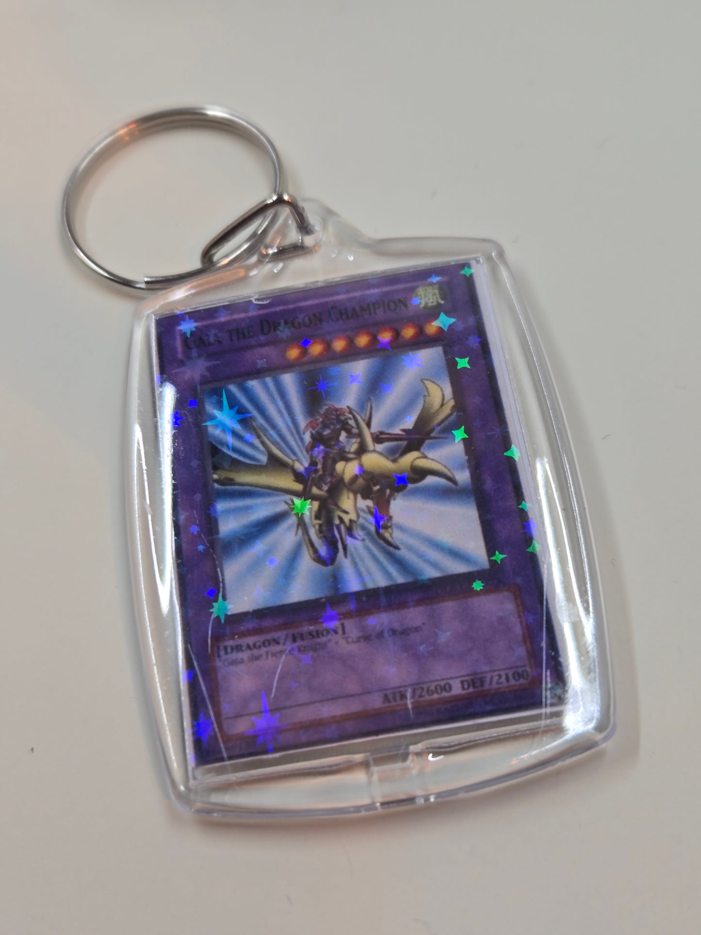 Yu-Gi-Oh Card Keychain