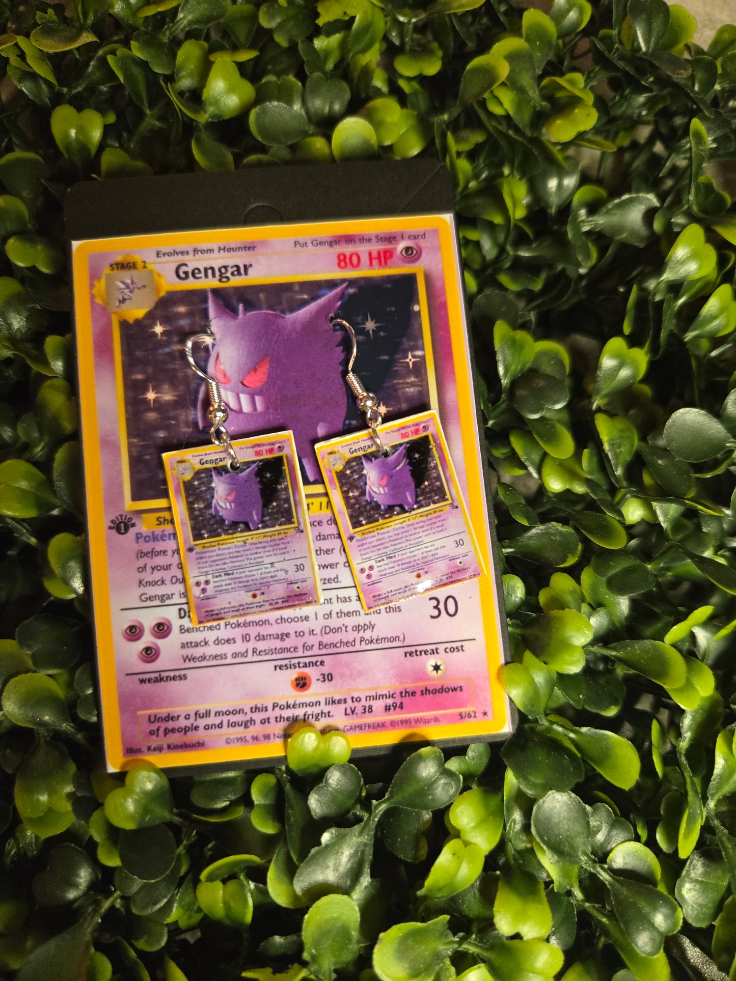 Pokémon Card Earrings