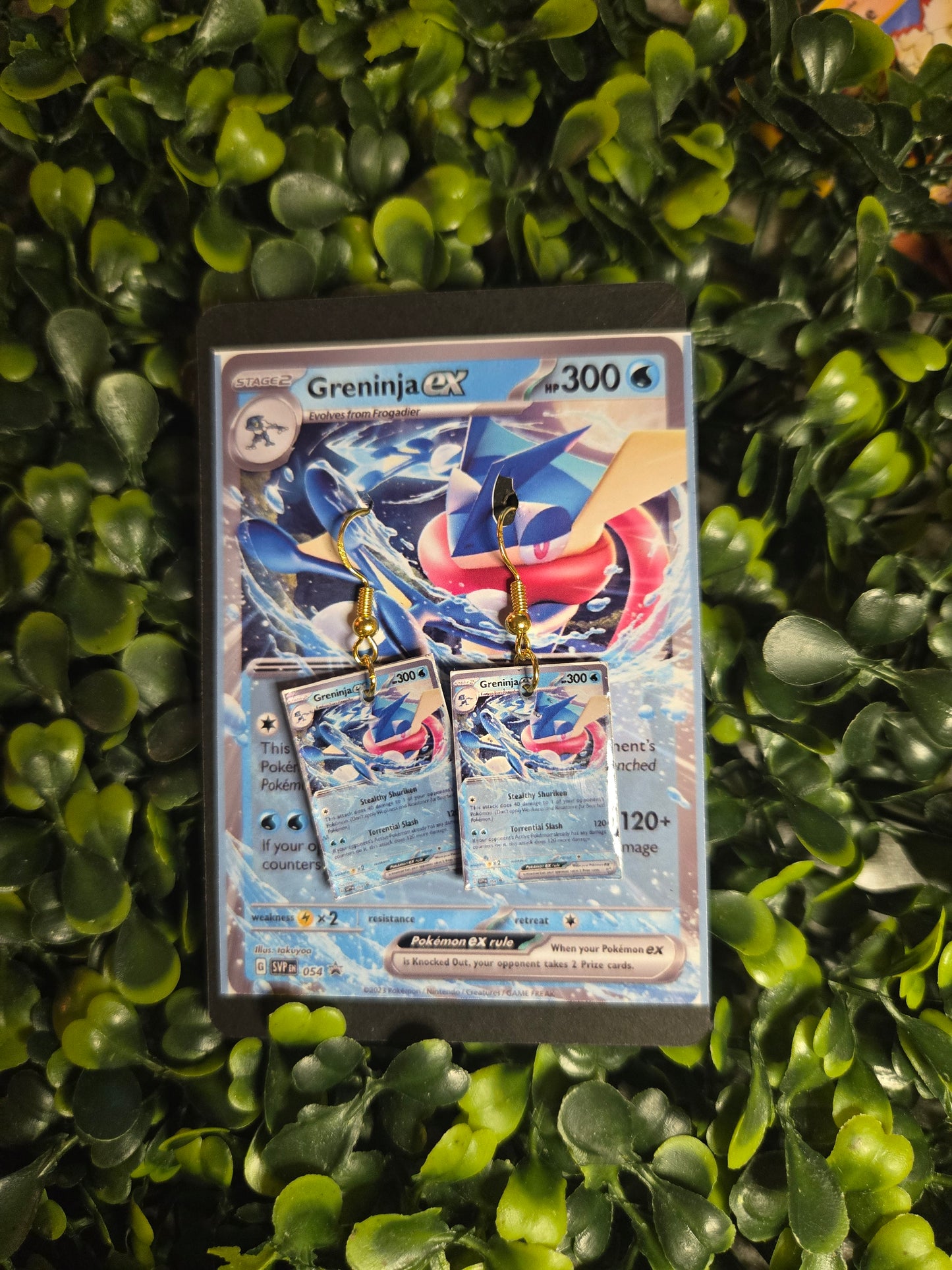 Pokémon Card Earrings