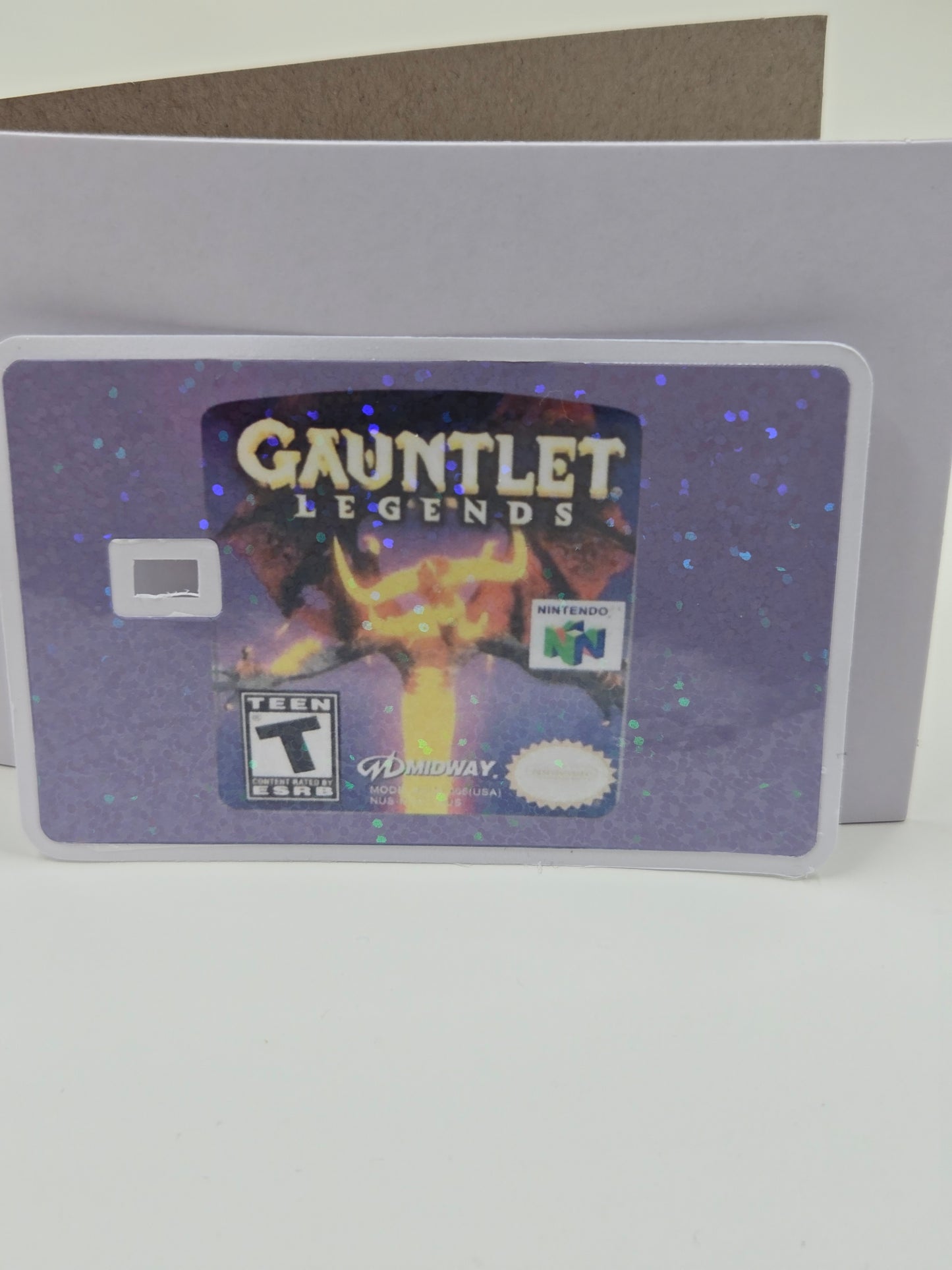 N64 Game Credit Card Skin