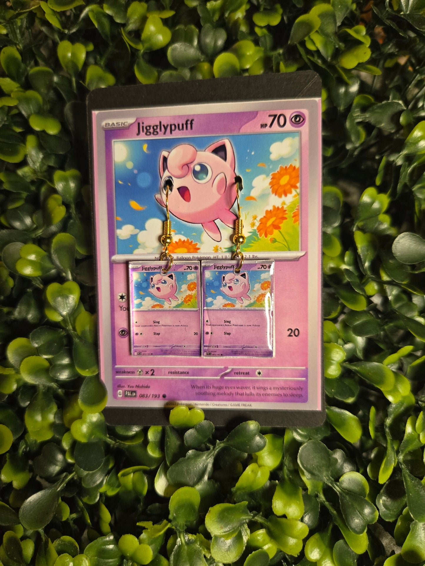 Pokémon Card Earrings