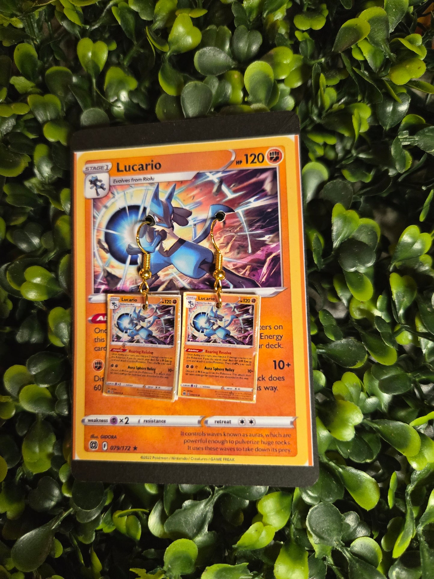 Pokémon Card Earrings