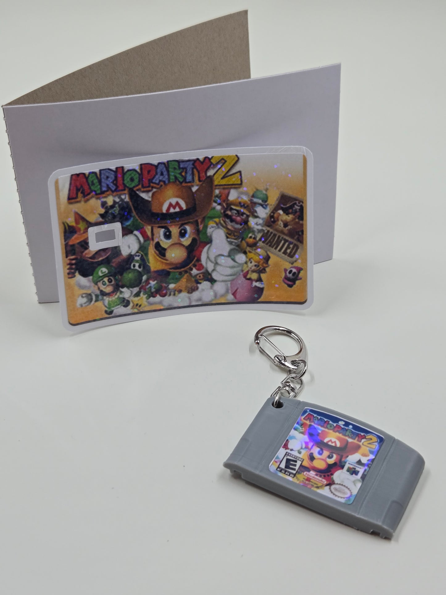 N64 Game Credit Card Skin and Keychain