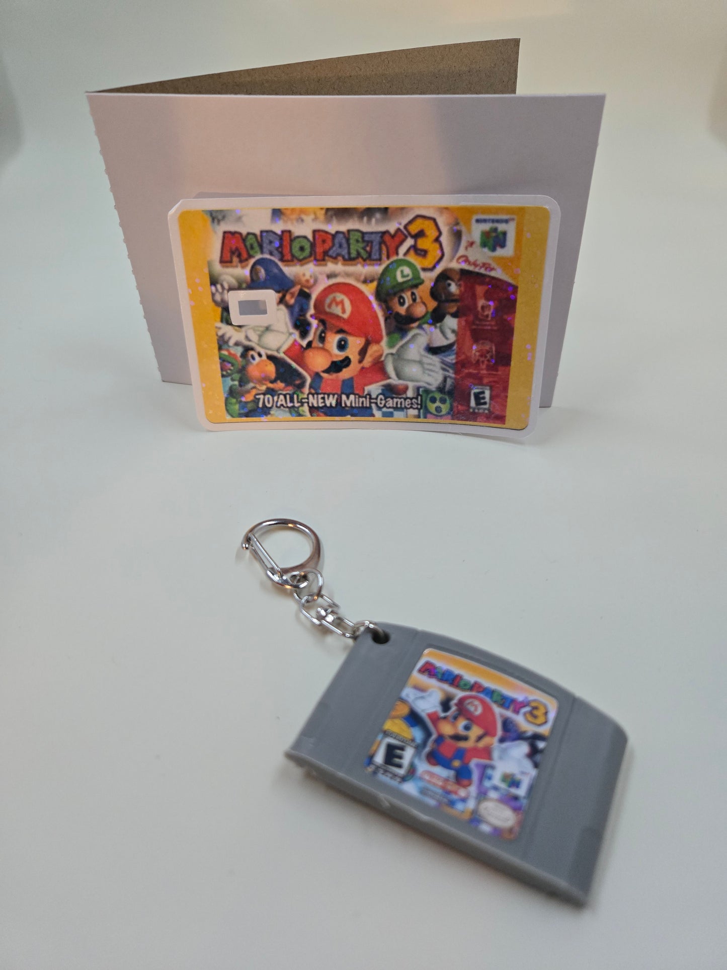 N64 Game Credit Card Skin and Keychain