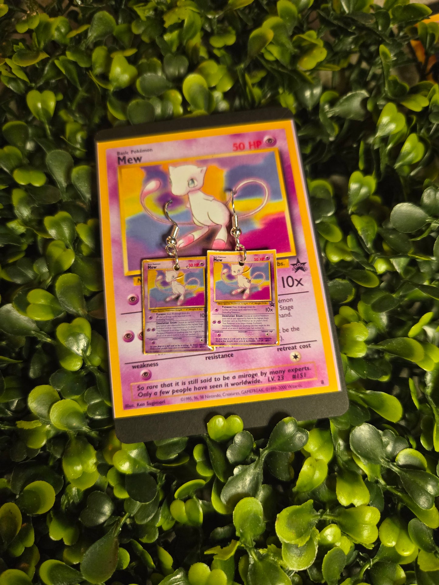 Pokémon Card Earrings