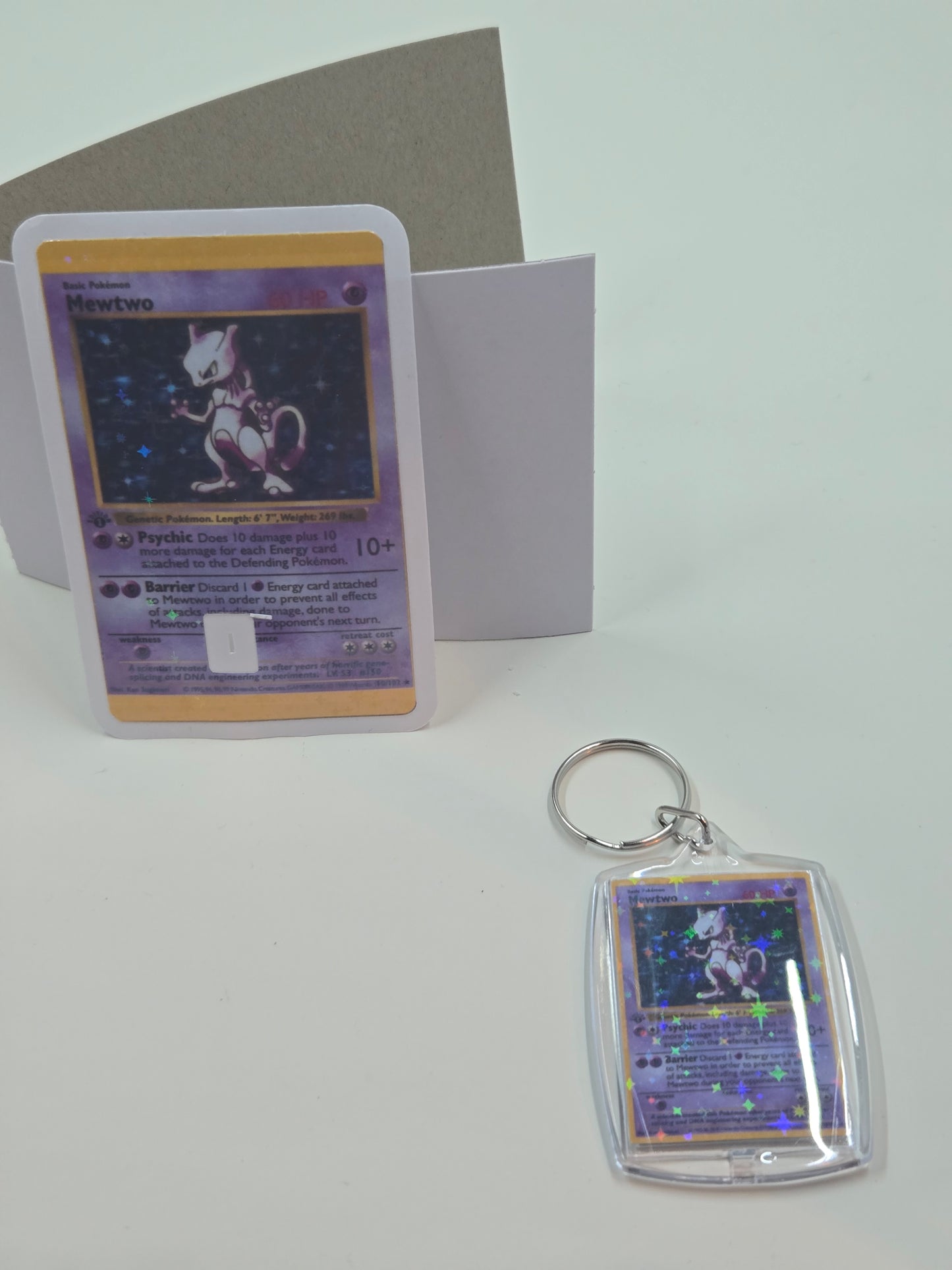 Pokémon Card Credit Card Skin and Keychain