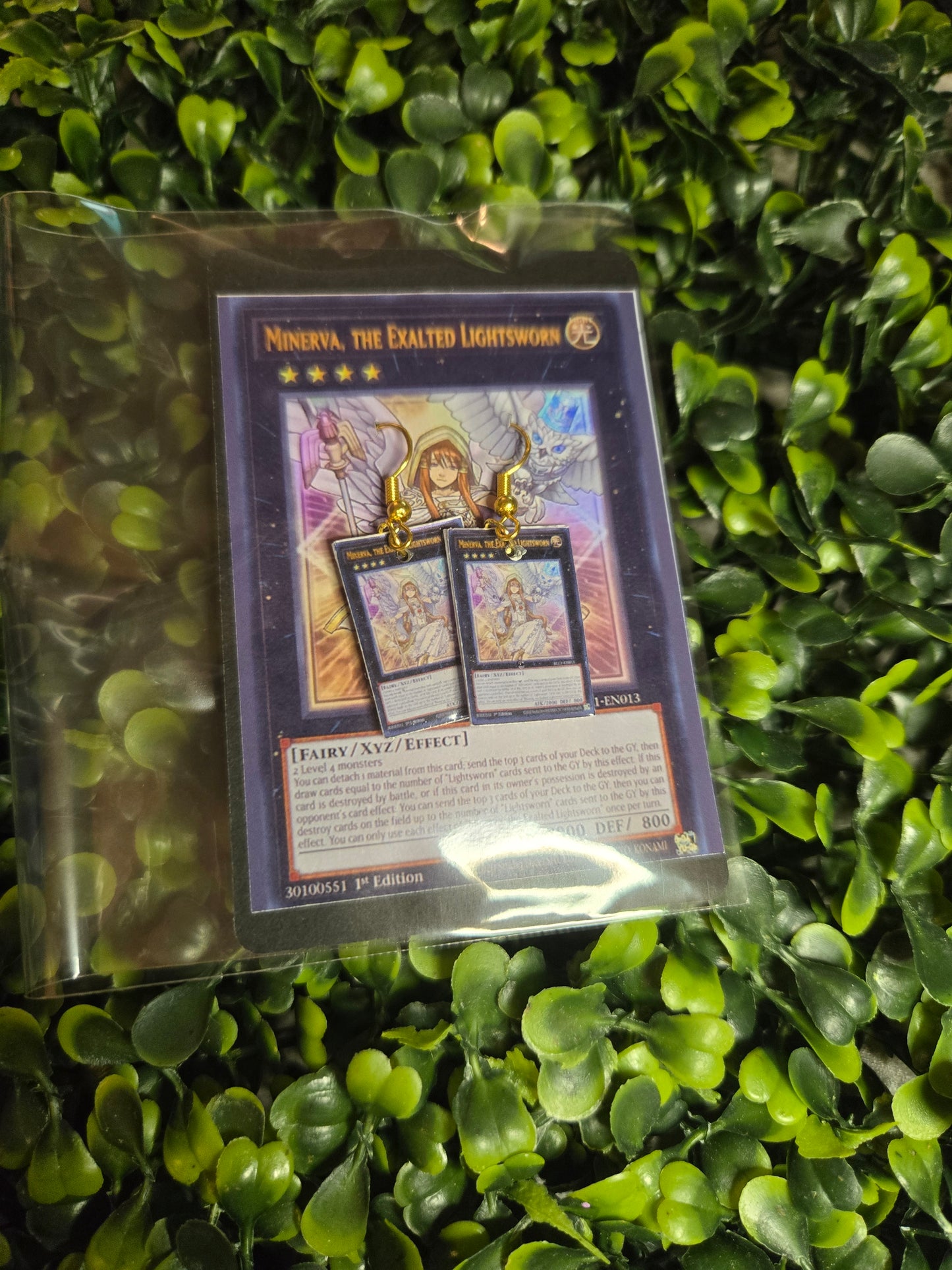Yu-Gi-Oh Card Earrings
