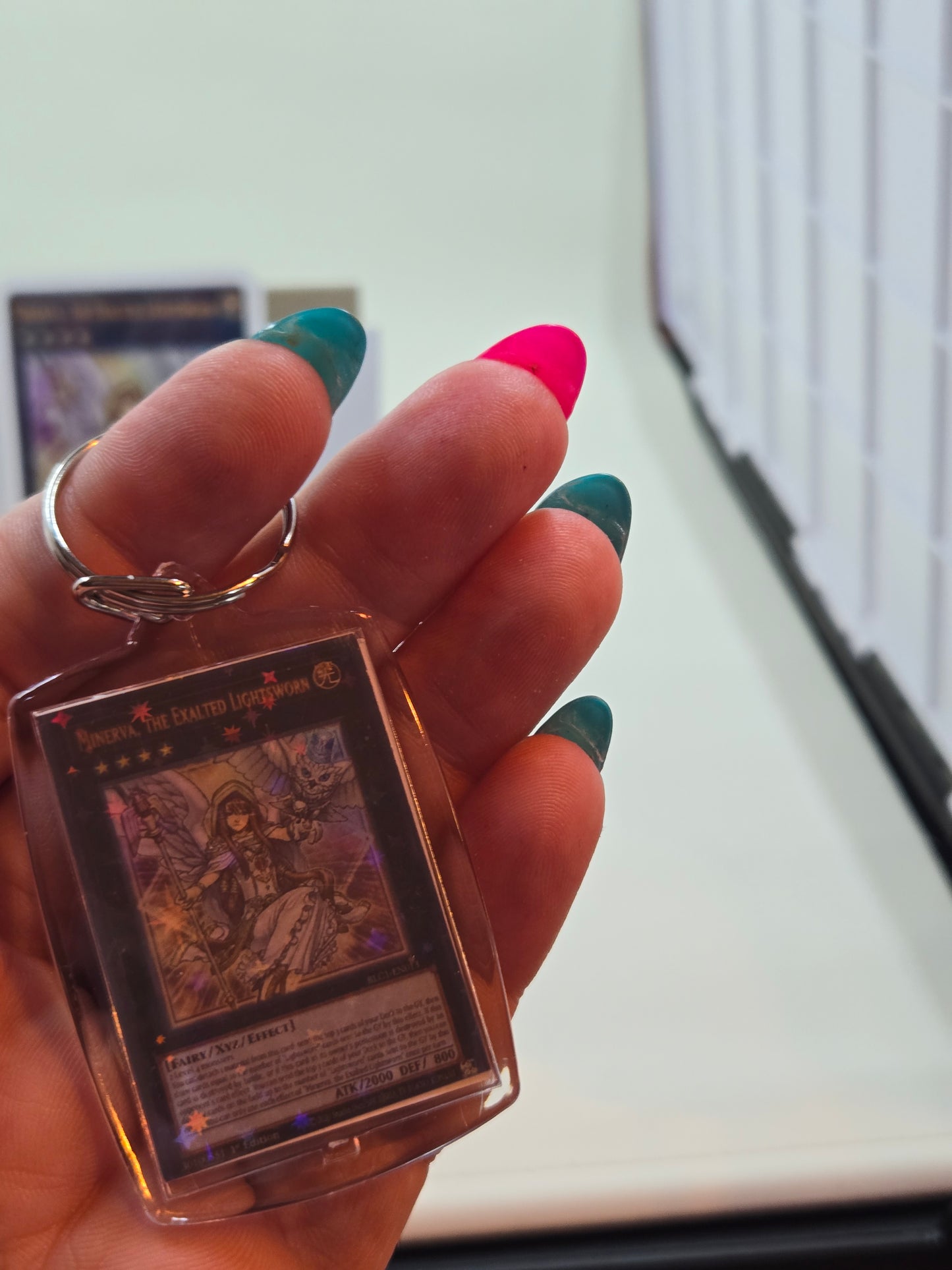 Yu-Gi-Oh Card Keychain
