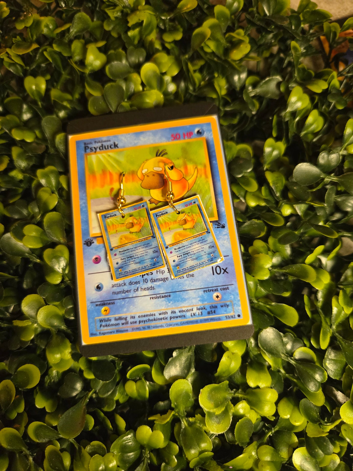 Pokémon Card Earrings
