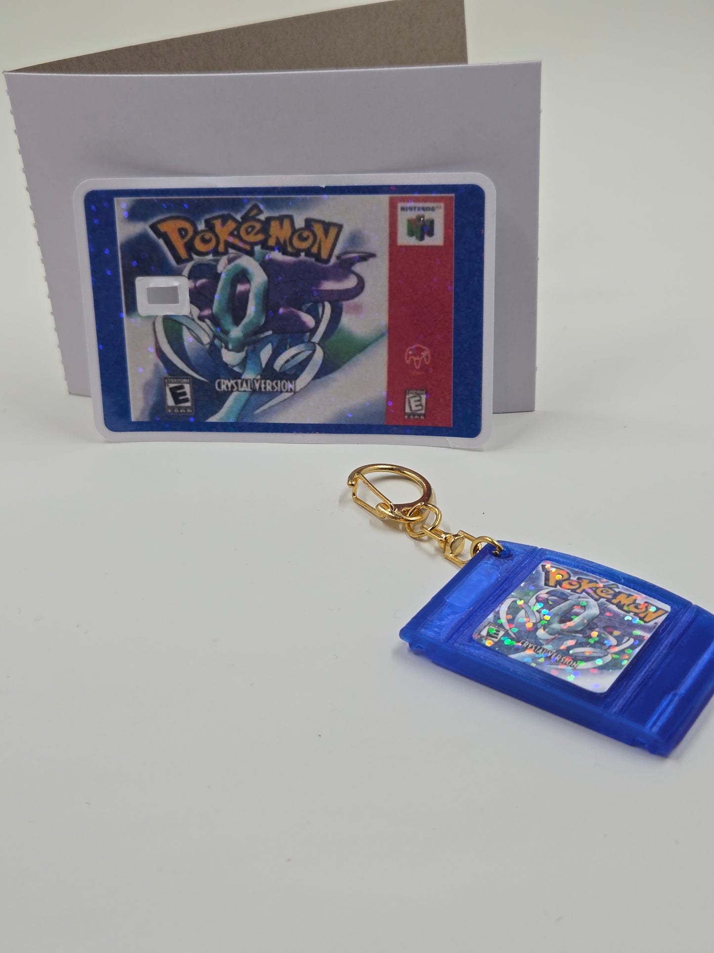 N64 Game Credit Card Skin and Keychain