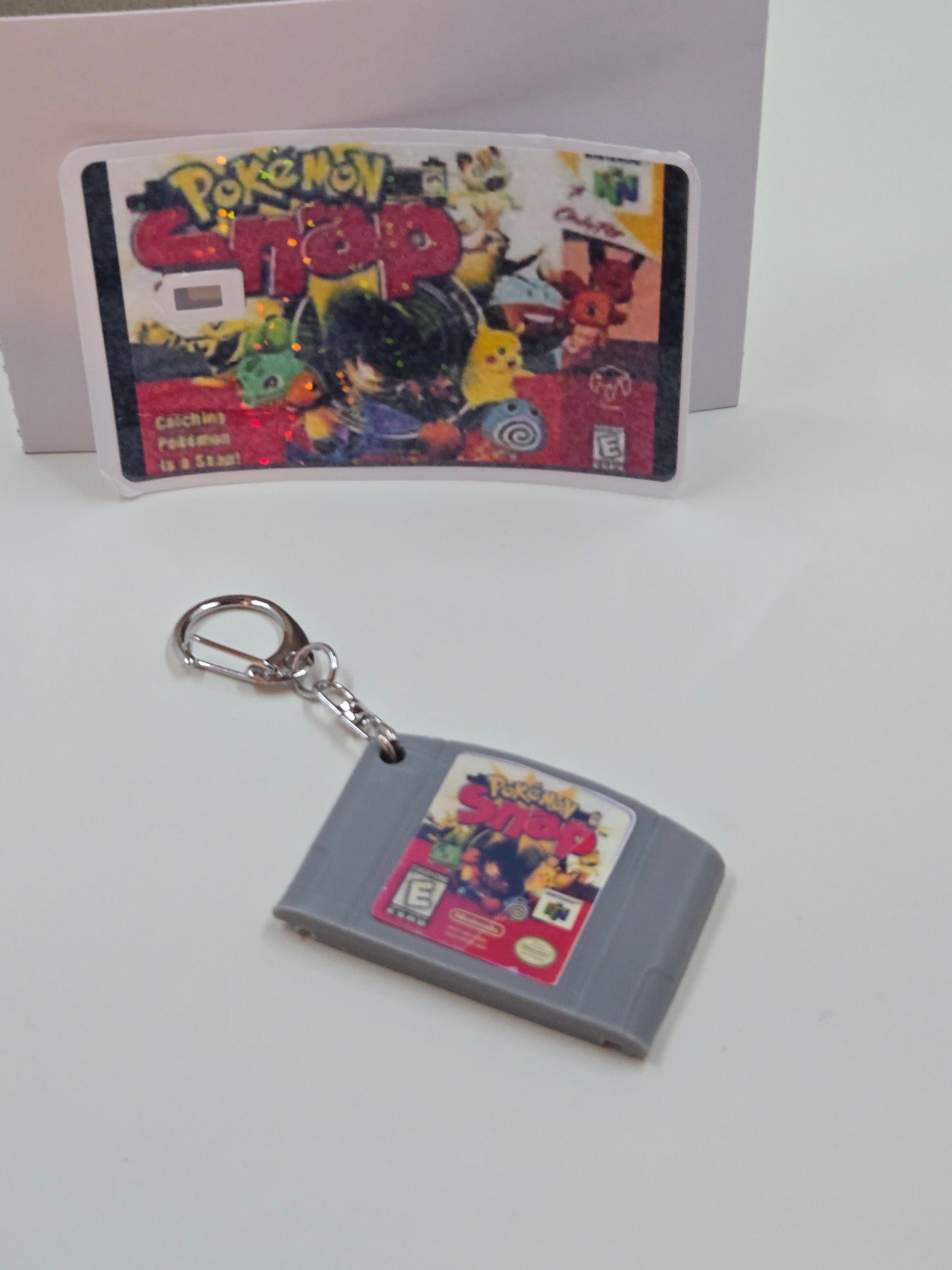 N64 Game Credit Card Skin and Keychain