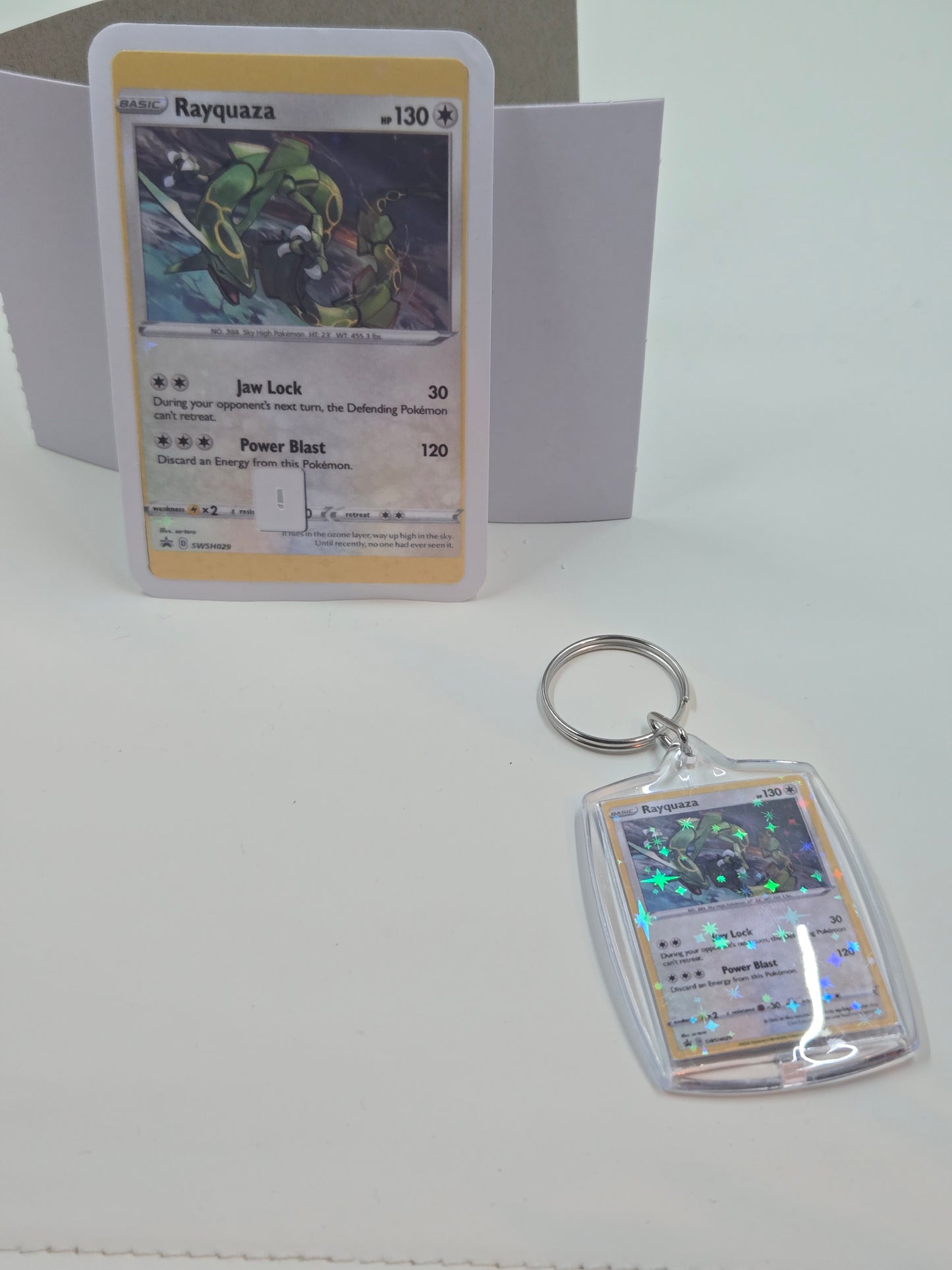 Pokémon Card Credit Card Skin and Keychain