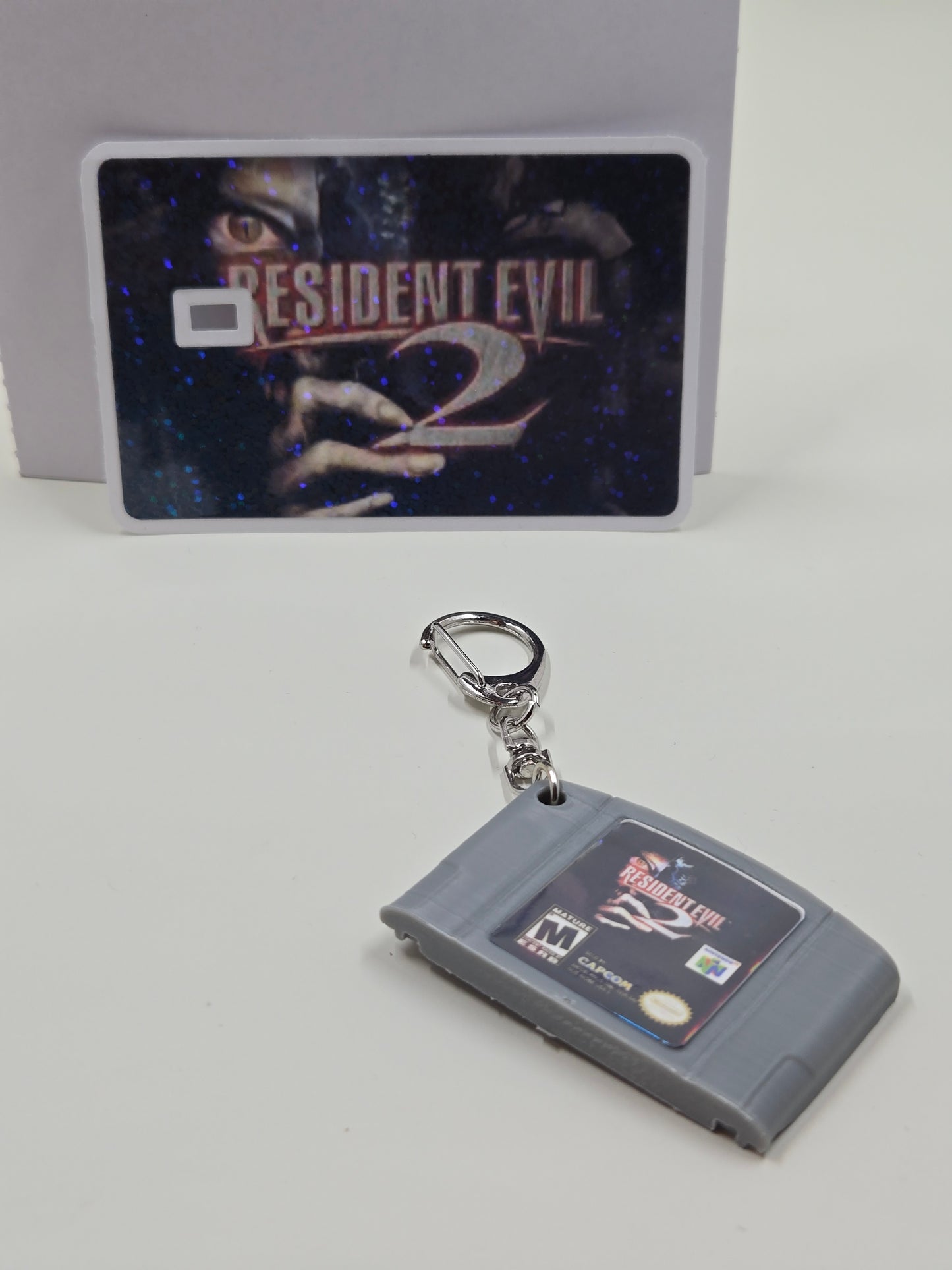 N64 Game Credit Card Skin and Keychain