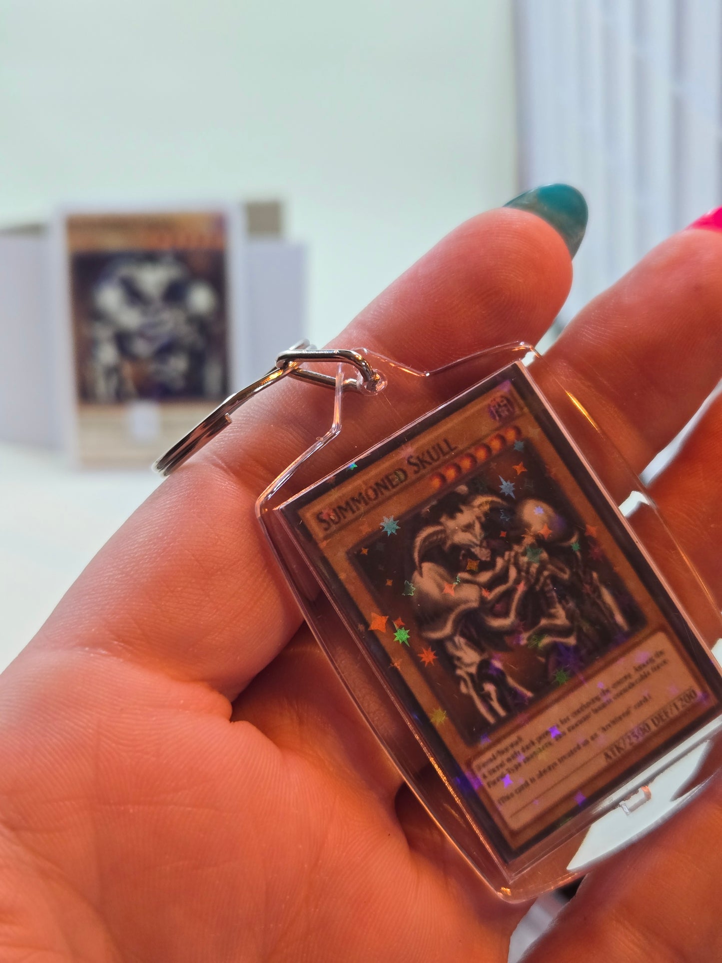 Yu-Gi-Oh Card Keychain
